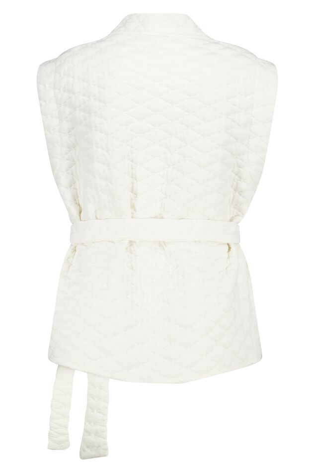 Gilet ample avec ceinture image number 2