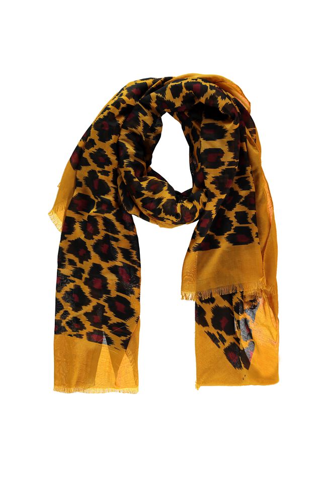 Sjaal met luipaardprint image number 1