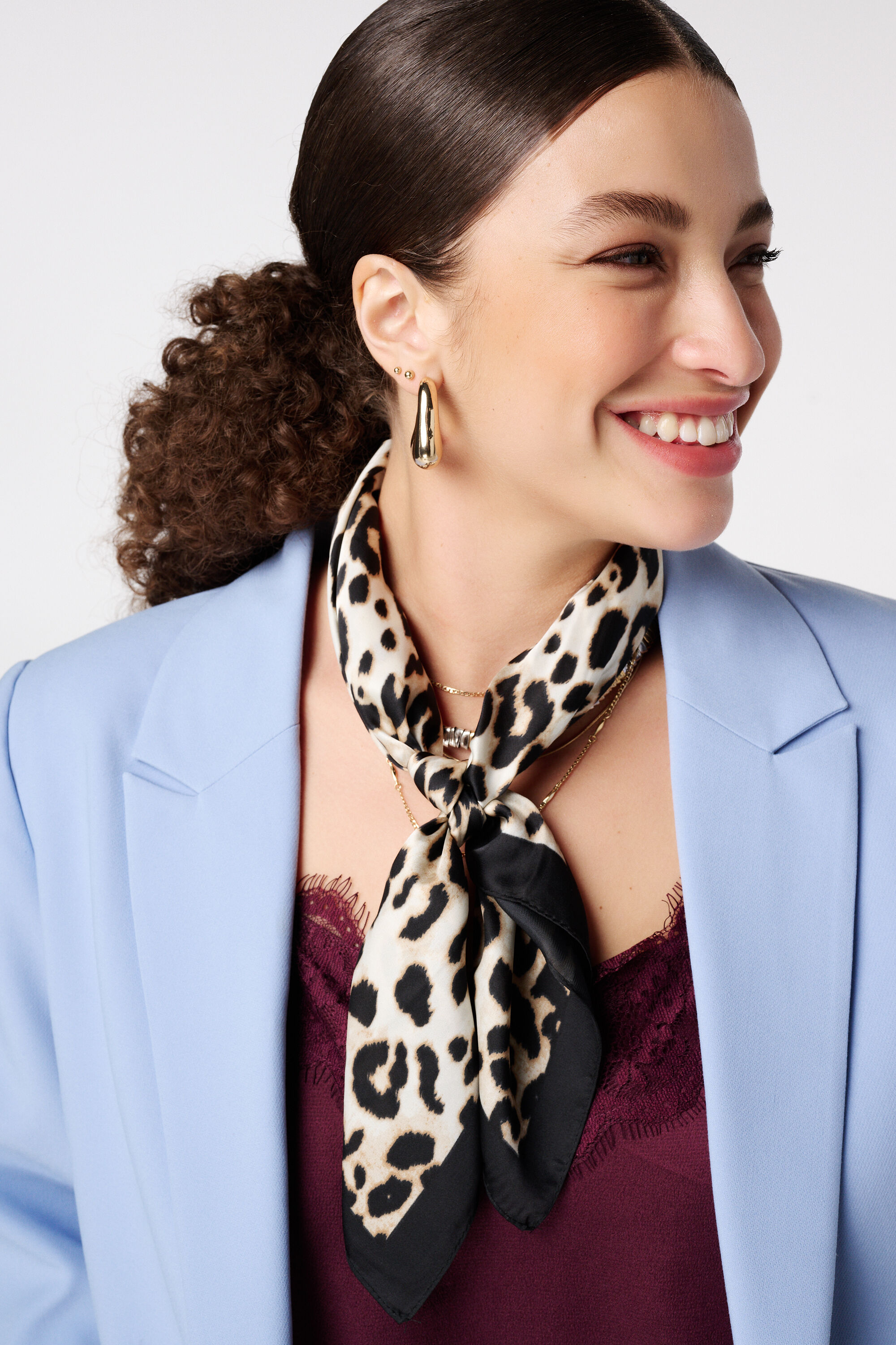 Sjaal met print image number 2