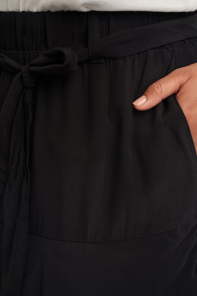 Skort met strik ceintuur image number 3