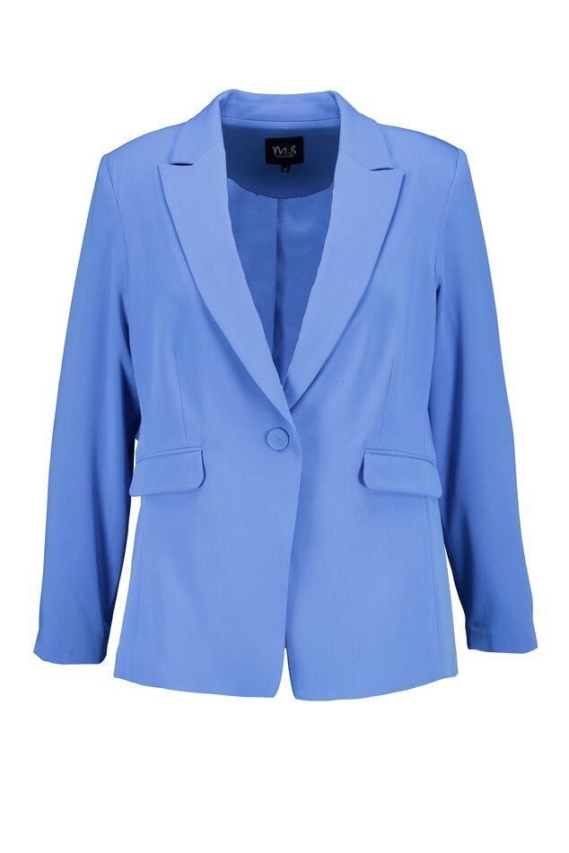Aansluitende blazer met stretch image number 1