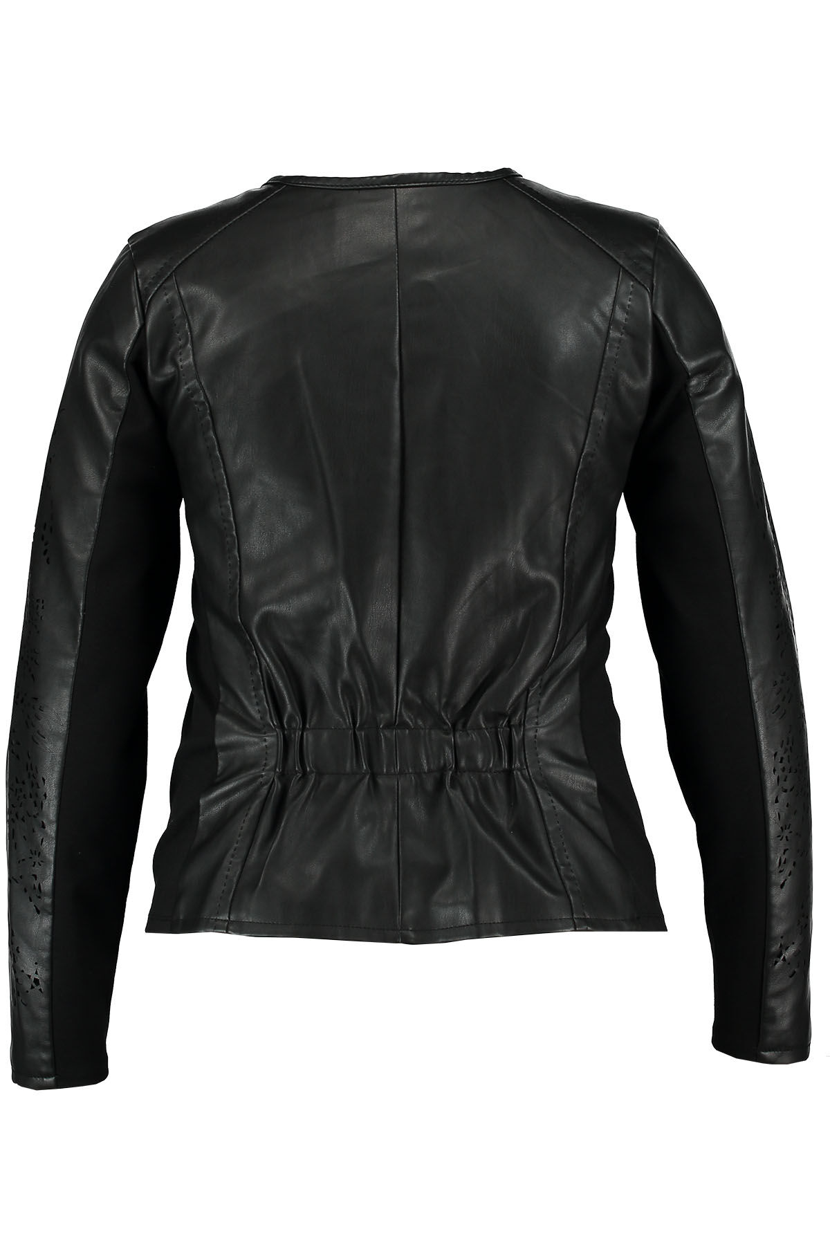 PU jasje met drukknopen image number 3