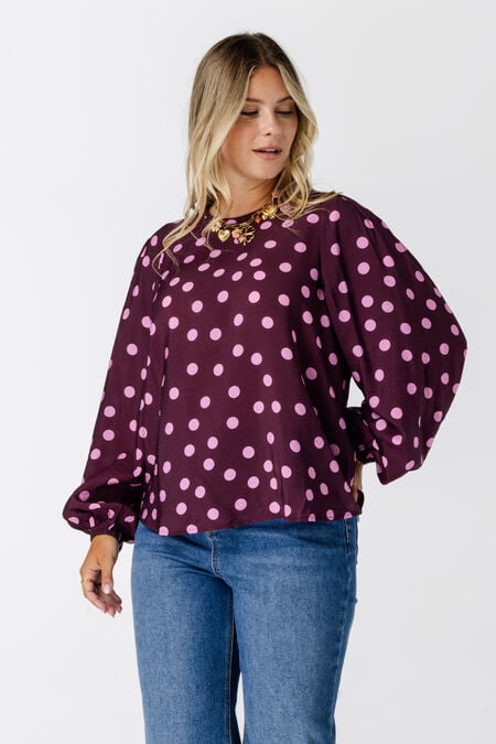 Blouse à pois Blouse à pois