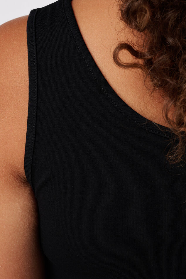 Lot de 2 maillots de corps extra longs en coton image number 4