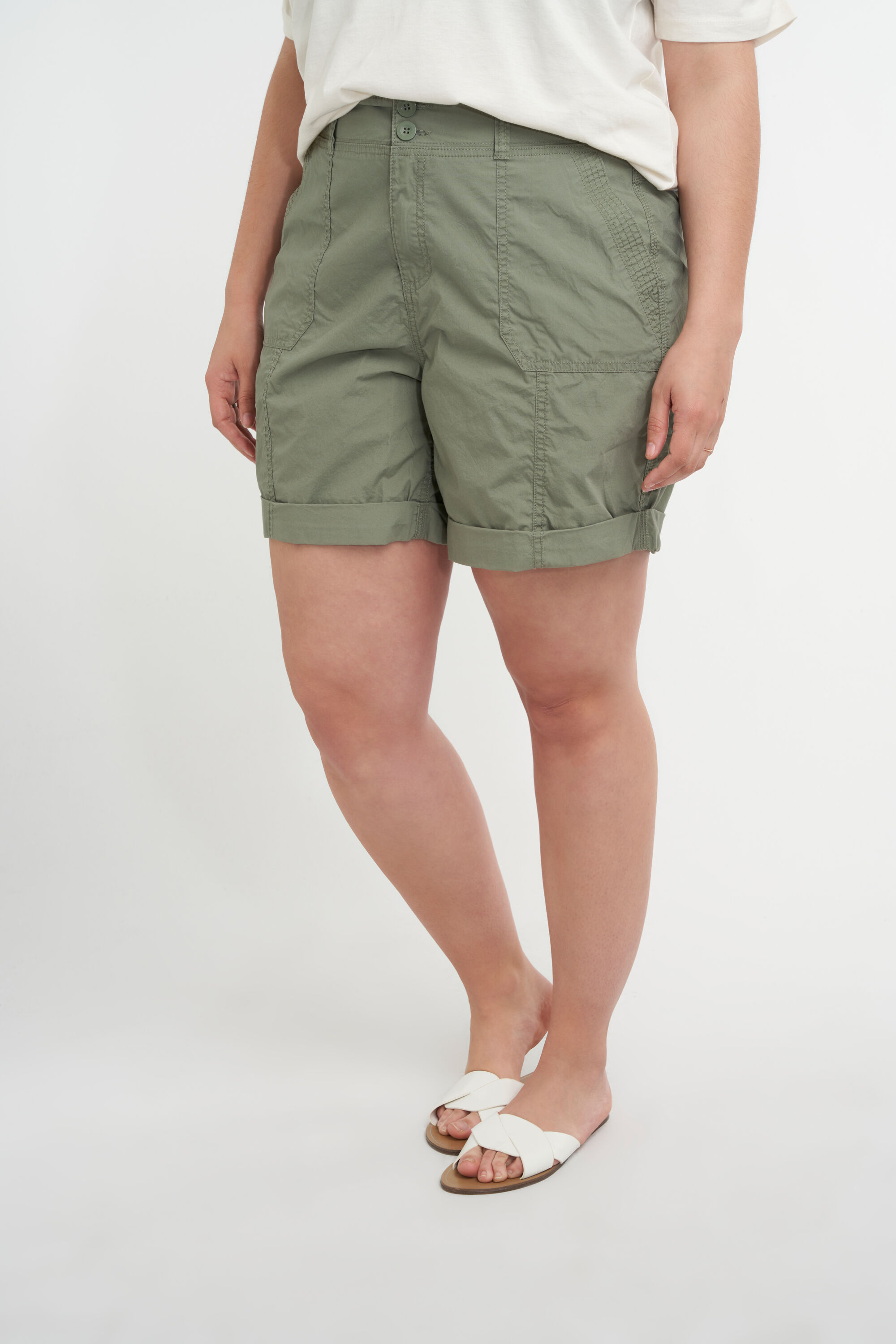 Mode Broeken Shorts Equipment Short groen casual uitstraling 