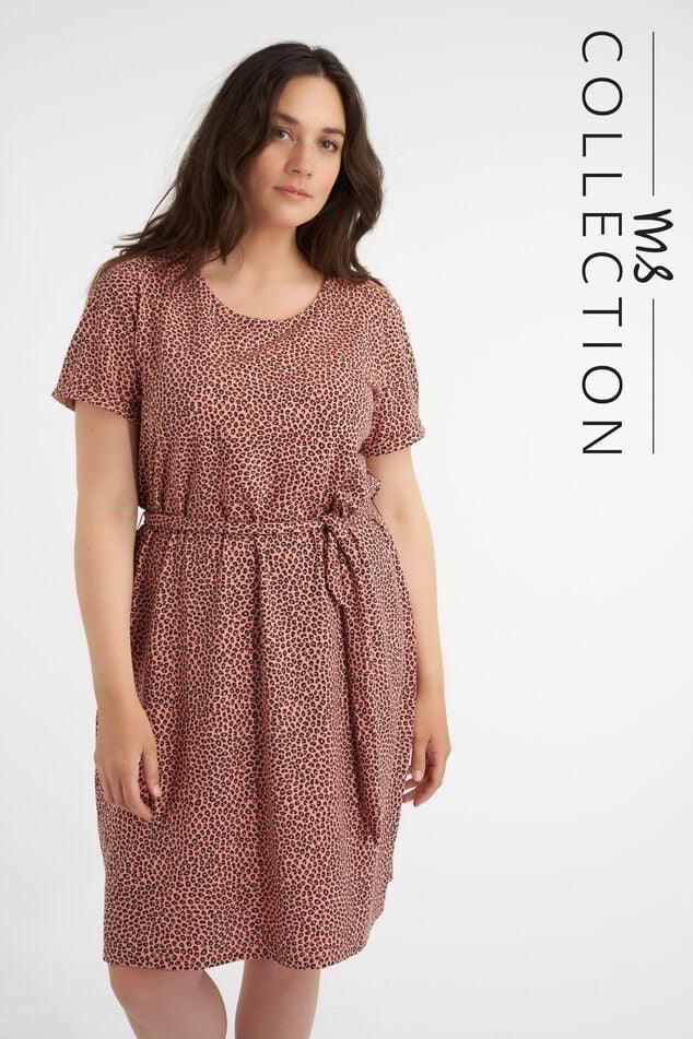 Jurk met strikceintuur image number 0