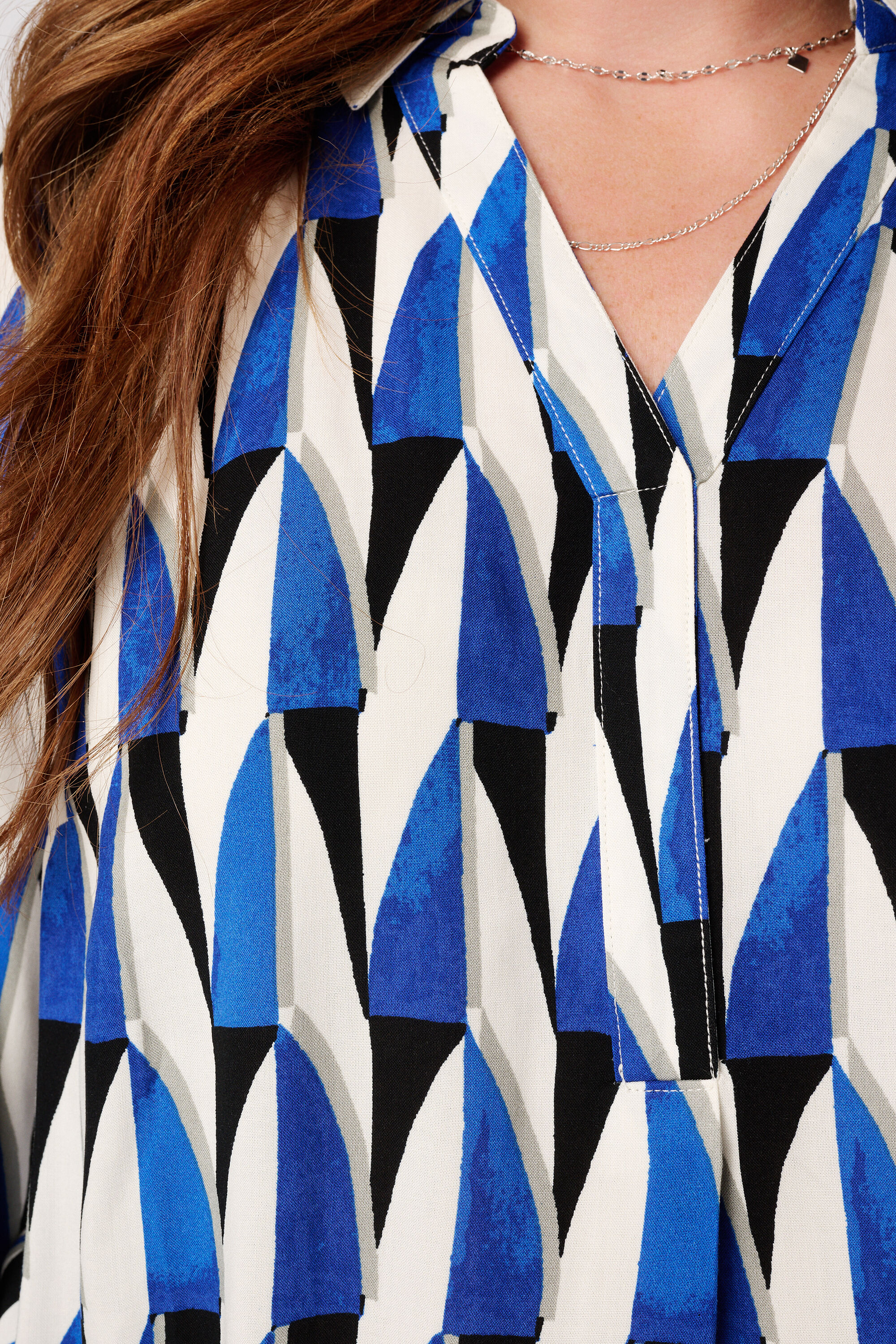 Blouse met print image number 6