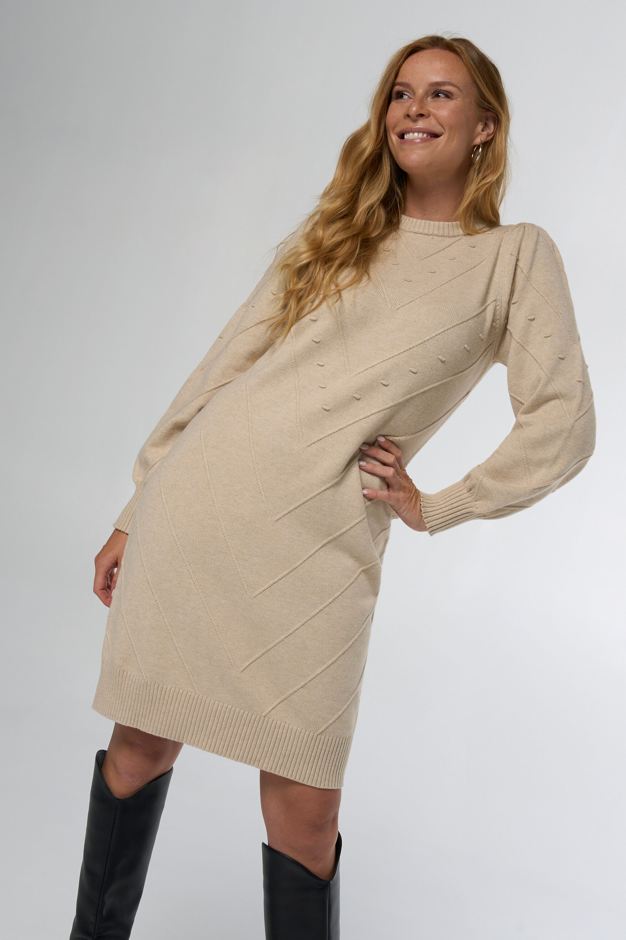 Gebreide jurk image number 5