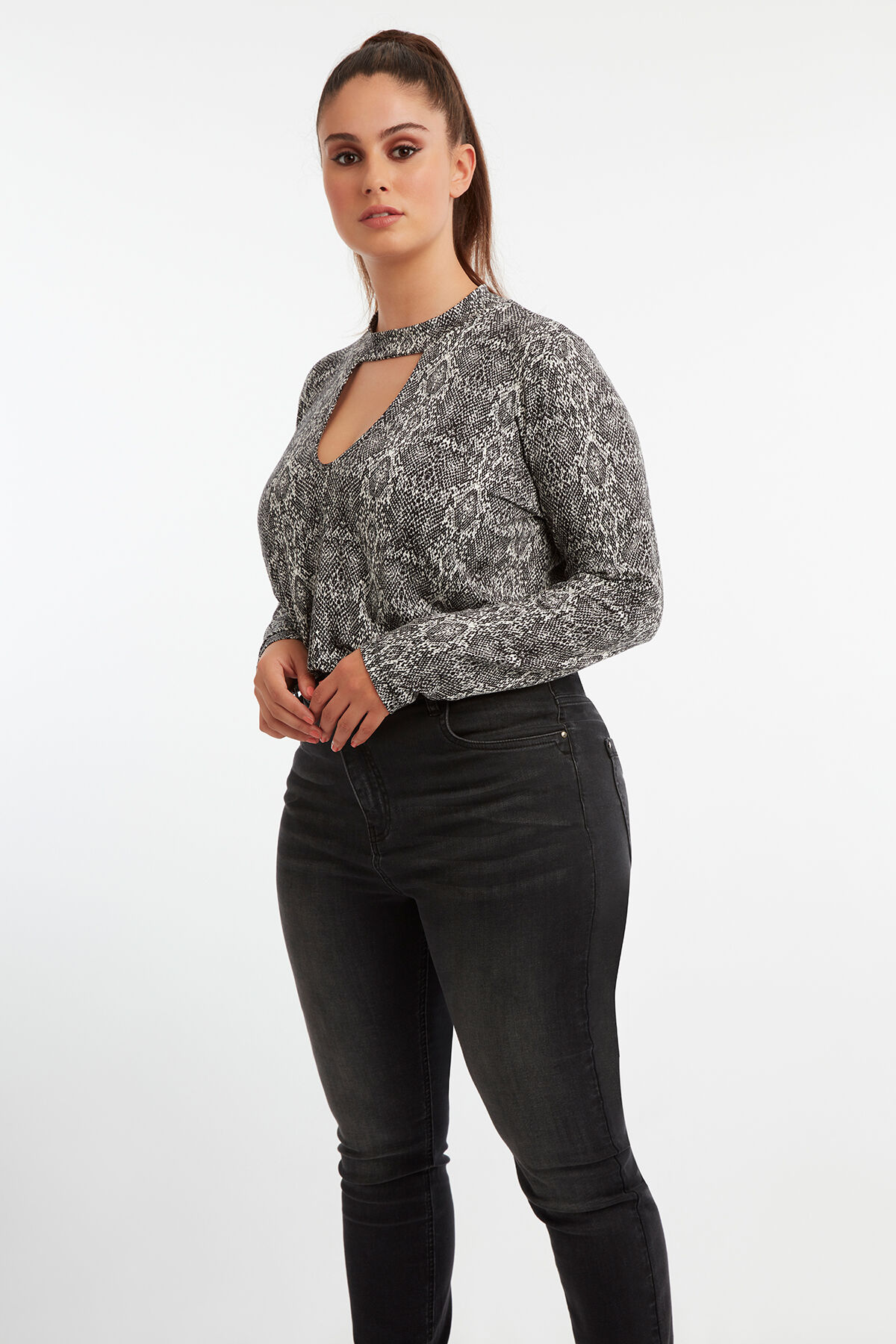 Body &agrave; imprim&eacute; serpent image number 4