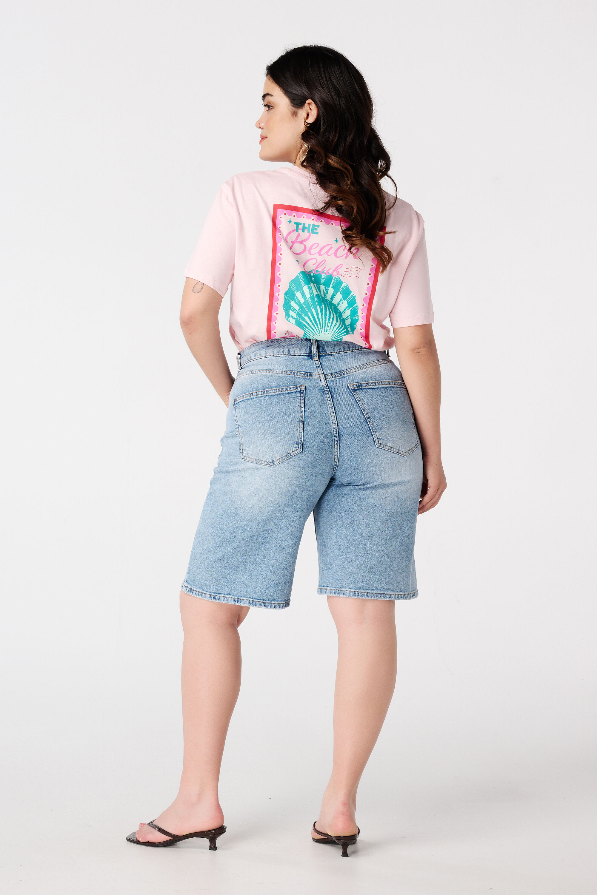 Short en jean stretch image number 3