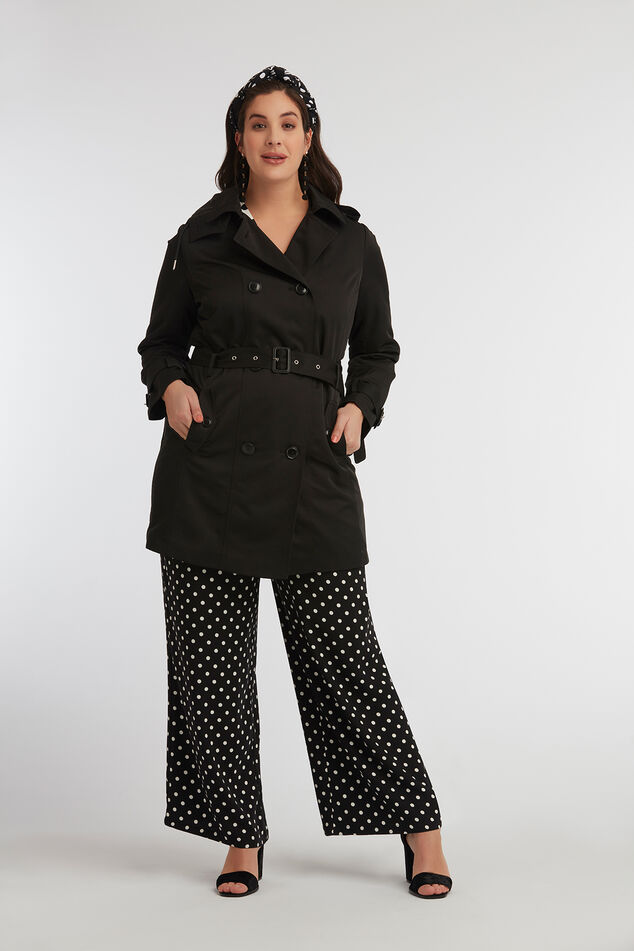 Trench avec capuche amovible image number 3