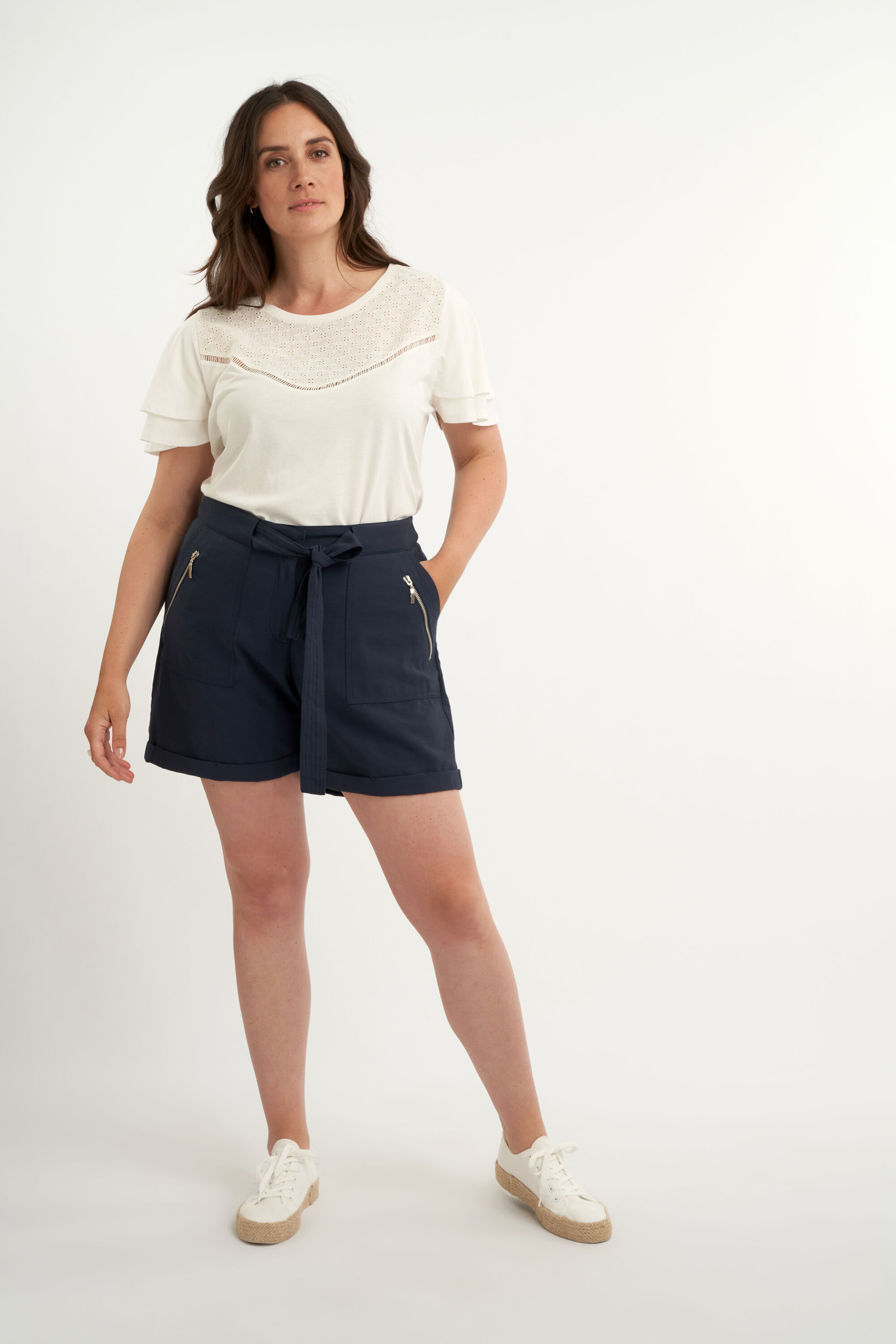 Short met ritsjes  image number 5