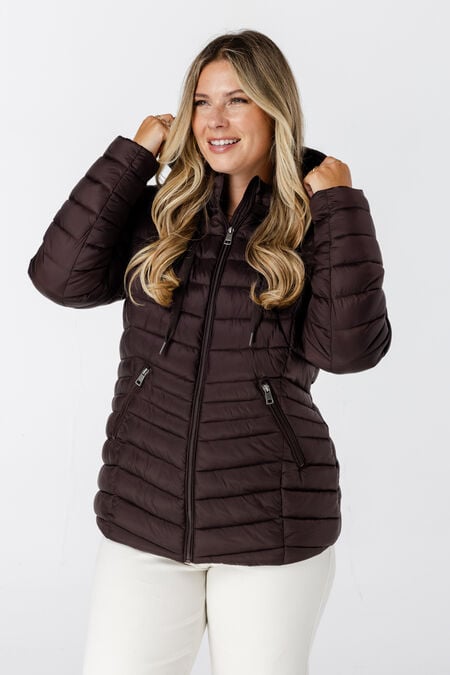 Licht gewatteerde jas Licht gewatteerde jas