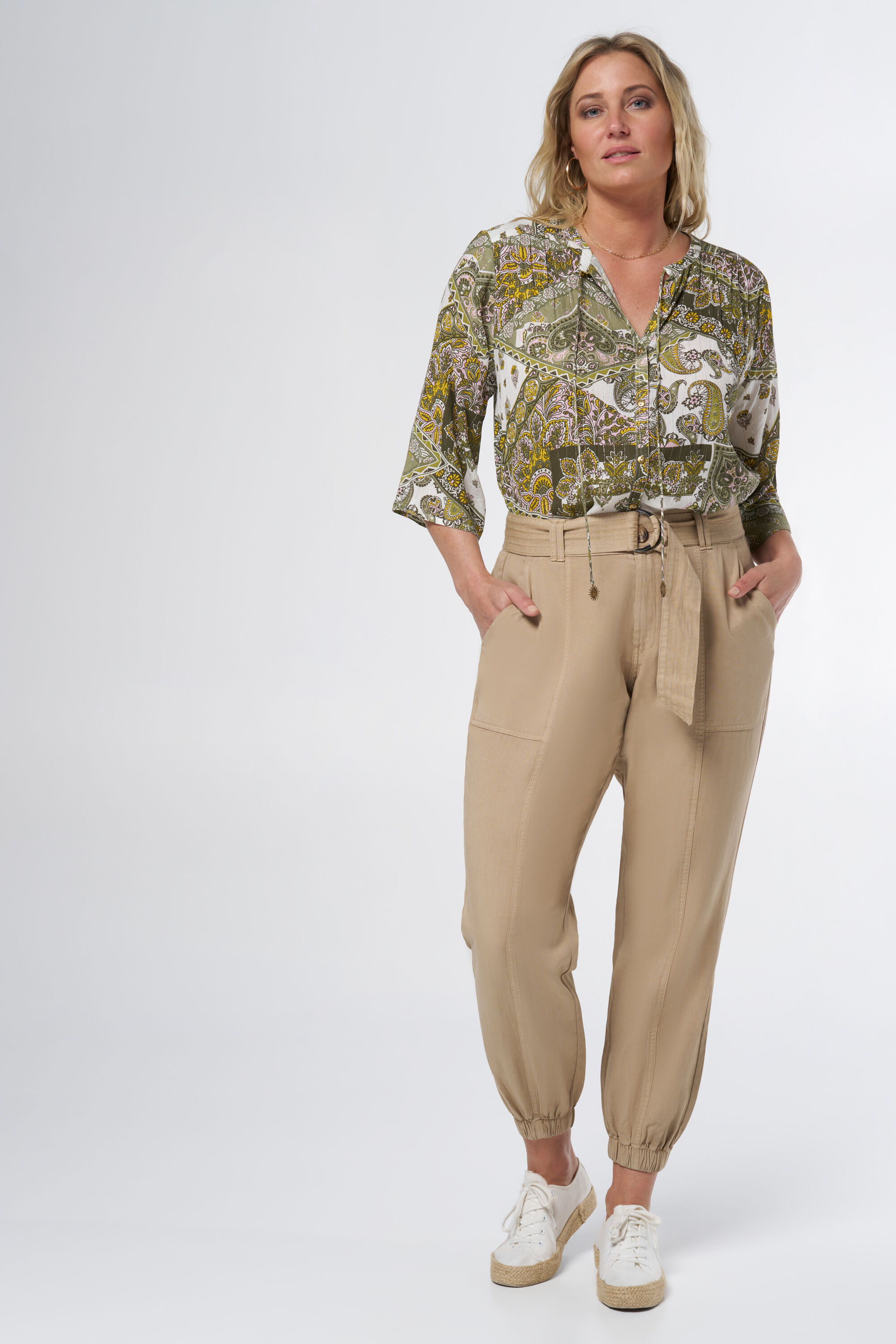 Broek met ceintuur image number 6
