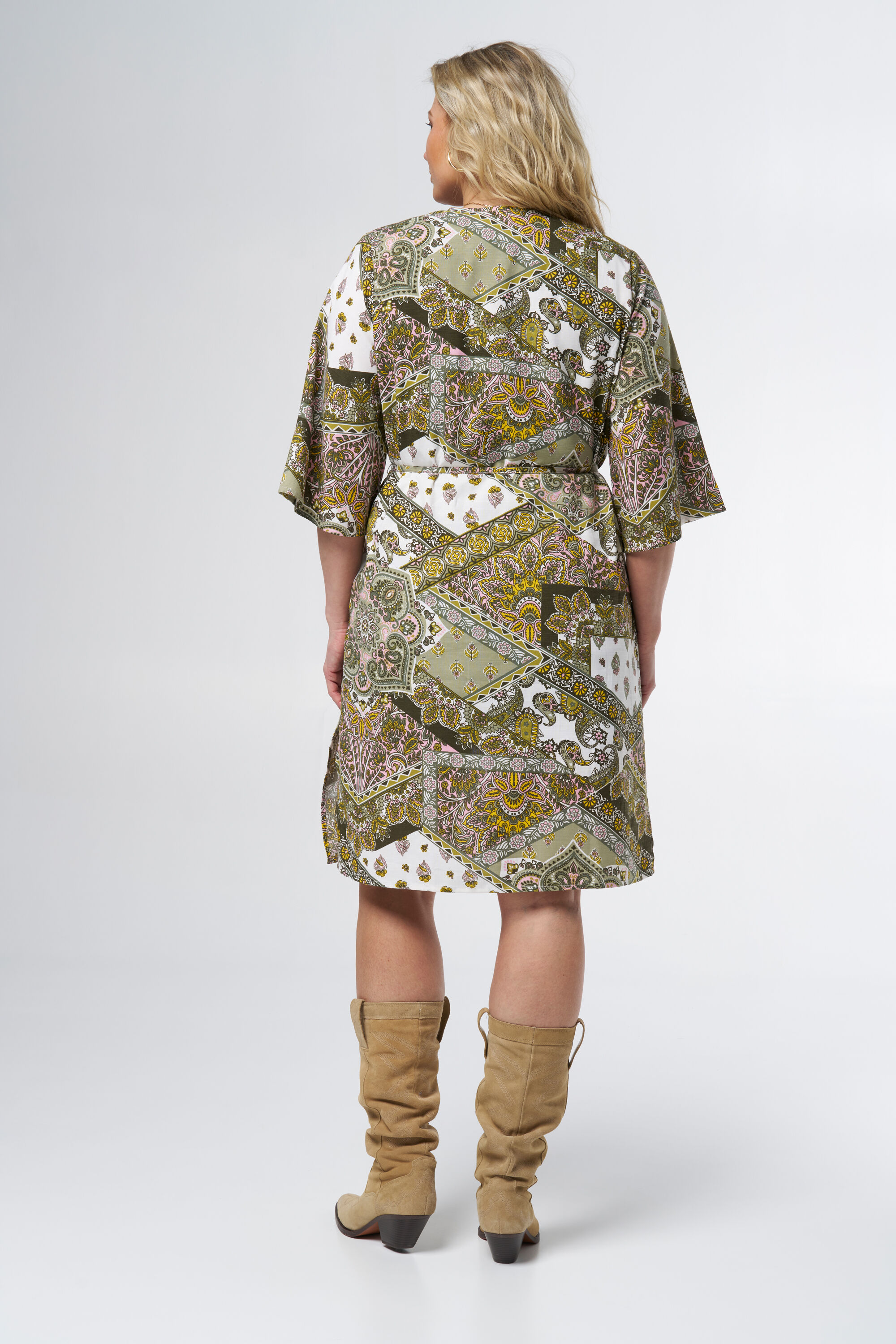 Kimono met print image number 3