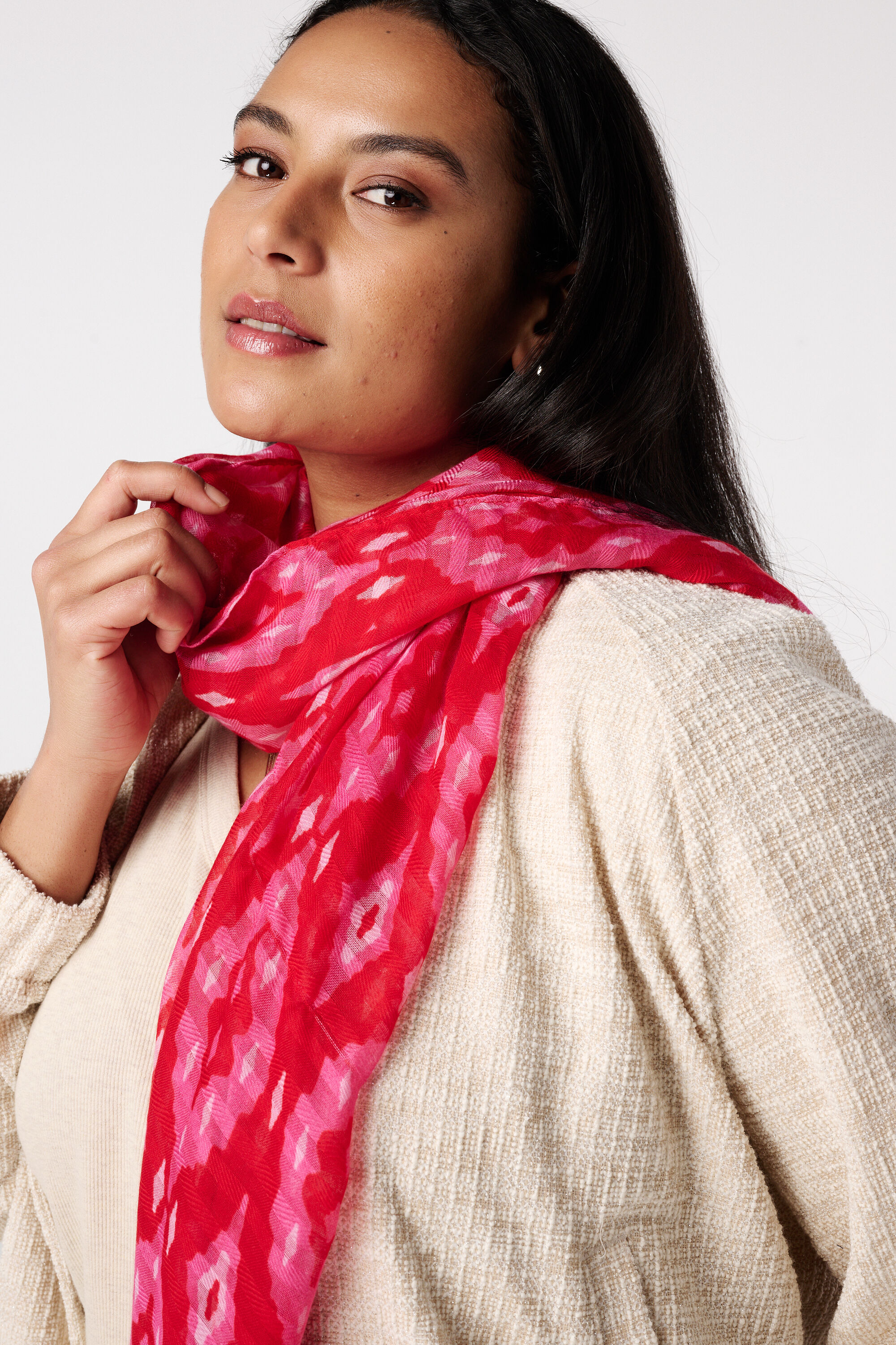 Sjaal met print image number 2