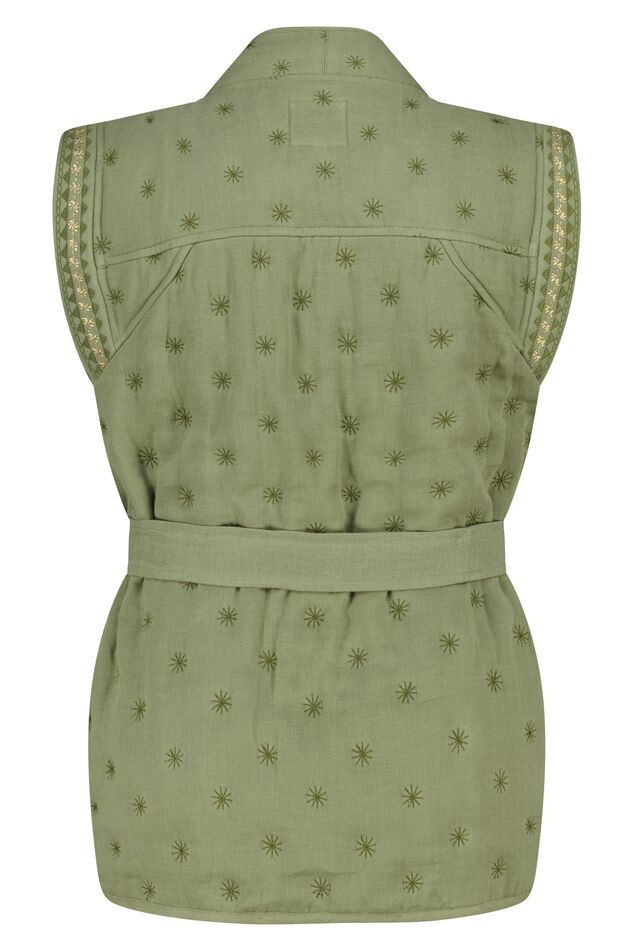 Gilet met gouden details image number 2