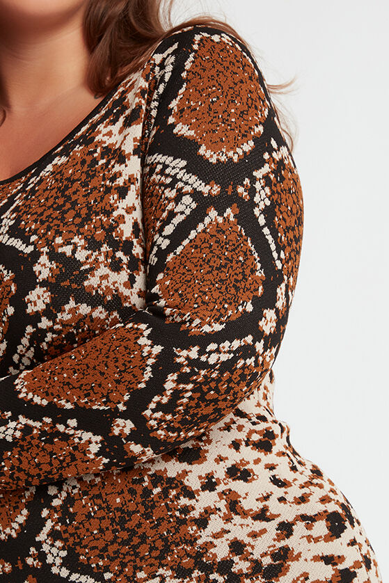 Gebreide jurk image number 6