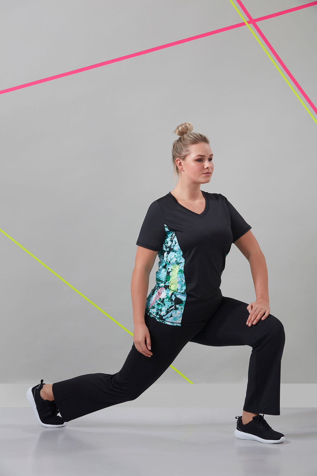 Sporttop met grafische print image number 3