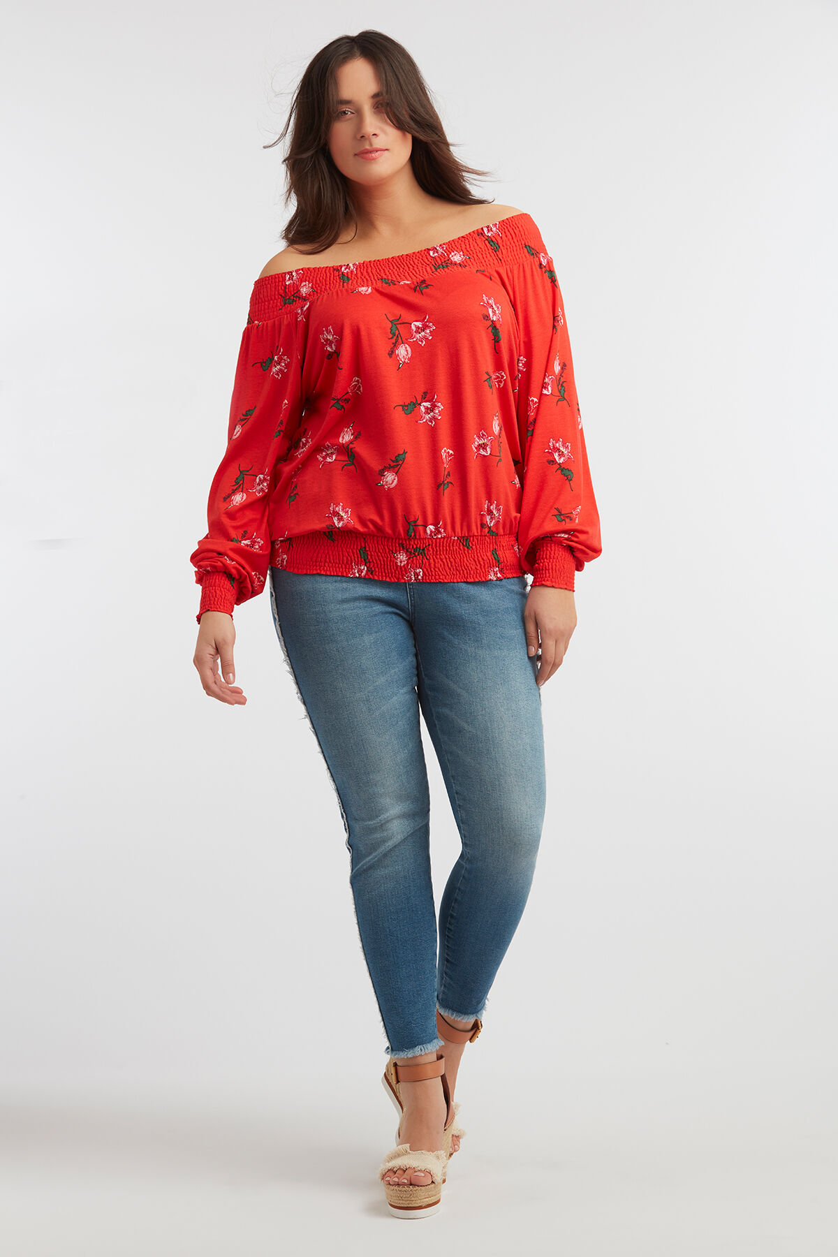 Off-shoulder top image number 3