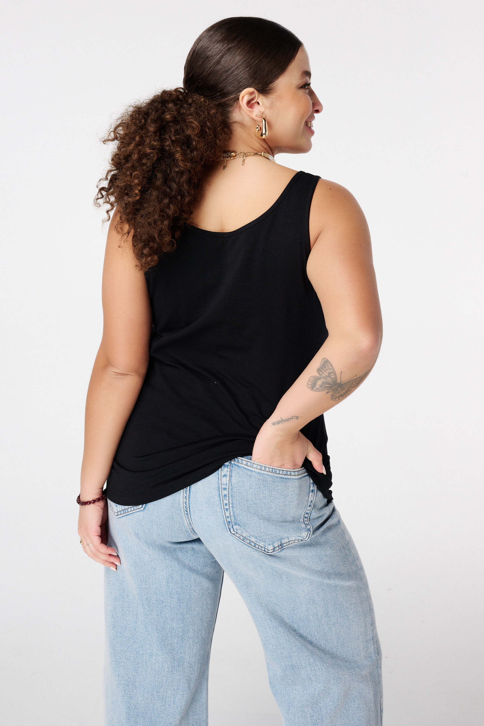 D&eacute;bardeur en coton image number 3