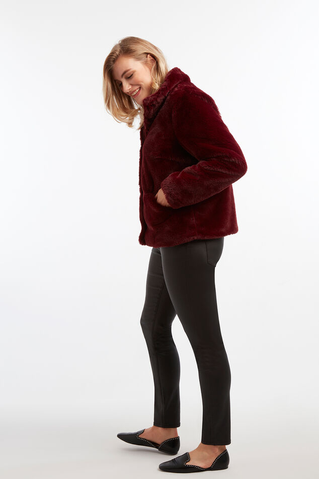 Manteau en fausse fourrure image number 4