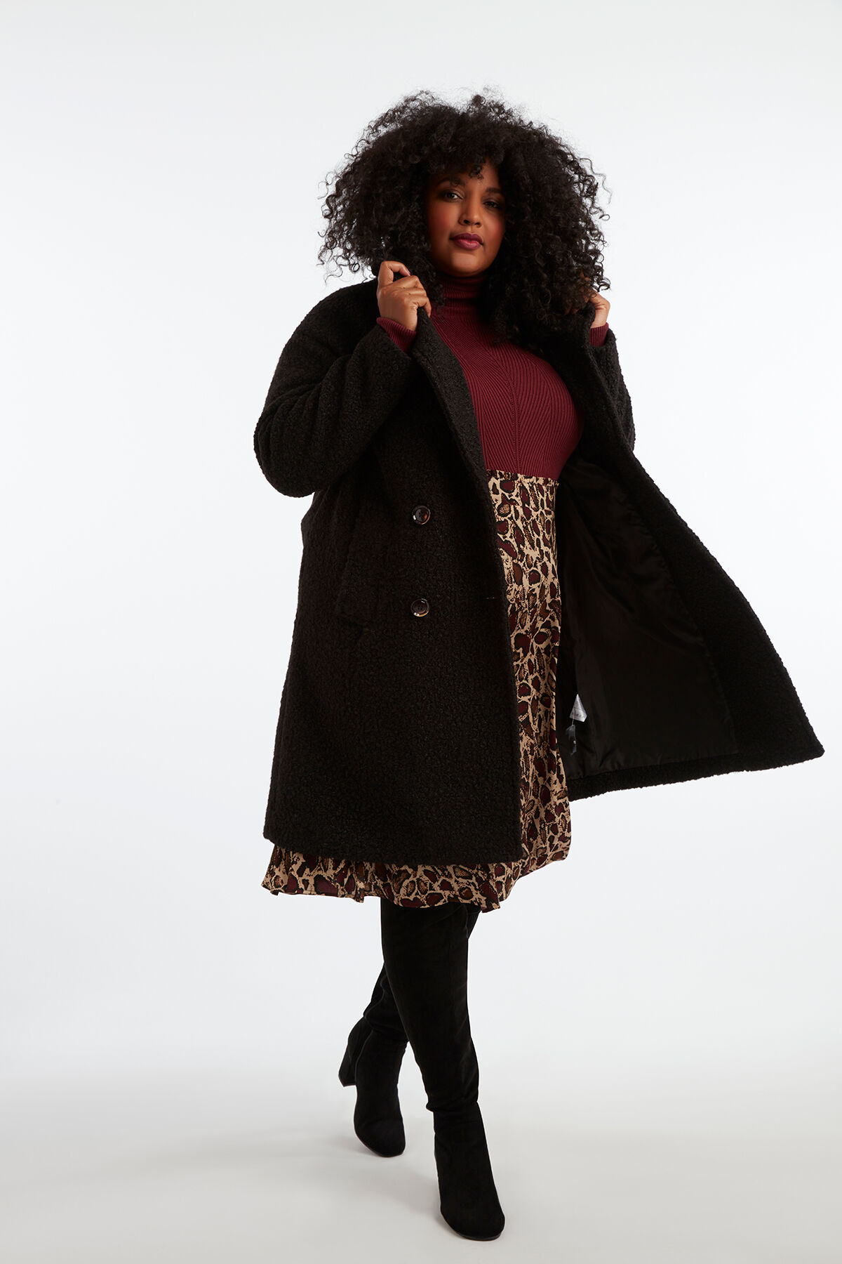 Pull &agrave; col roul&eacute; image number 5