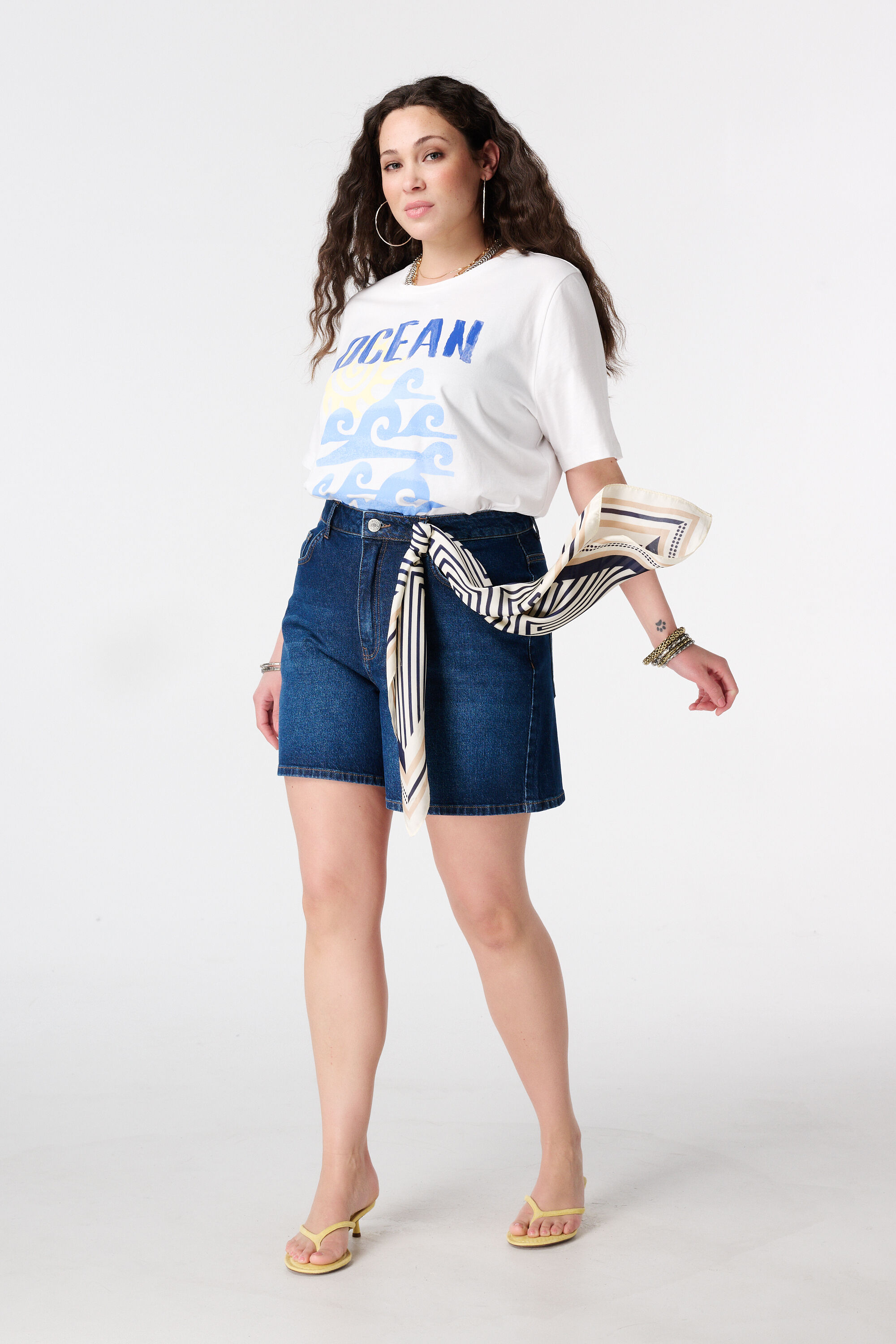 T-shirt met print image number 5