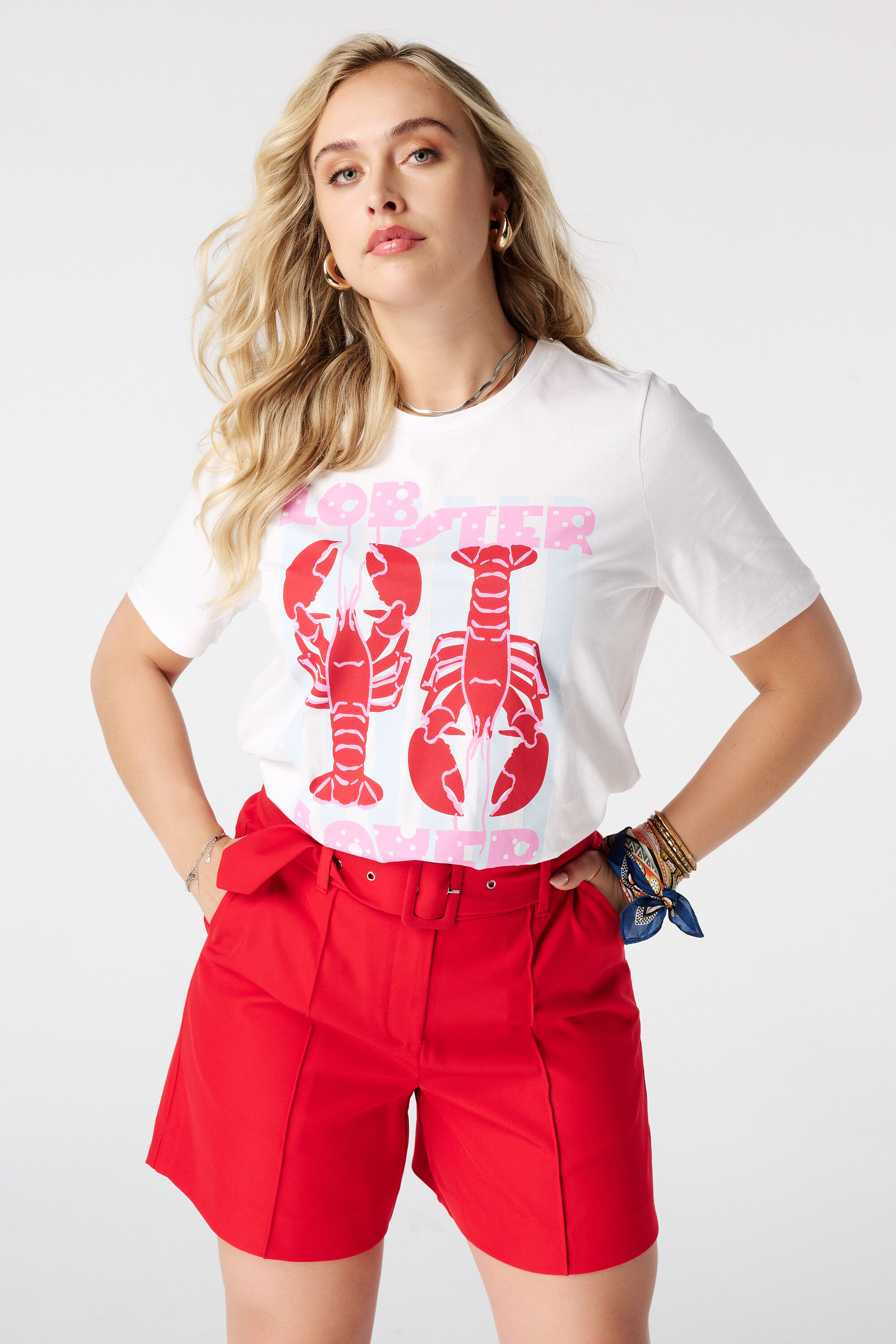 T-shirt met opdruk image number 0