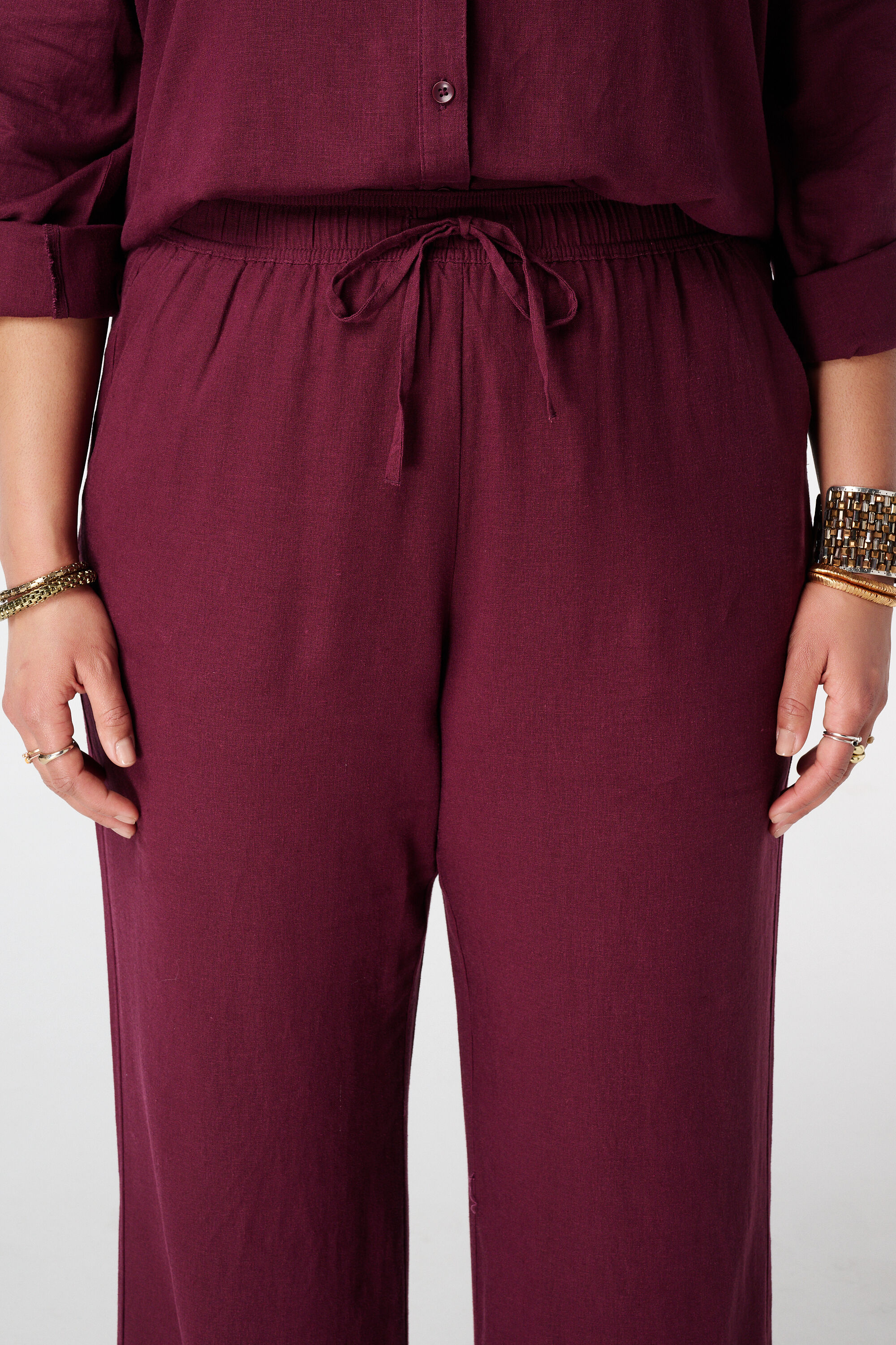 Linnen broek image number 4
