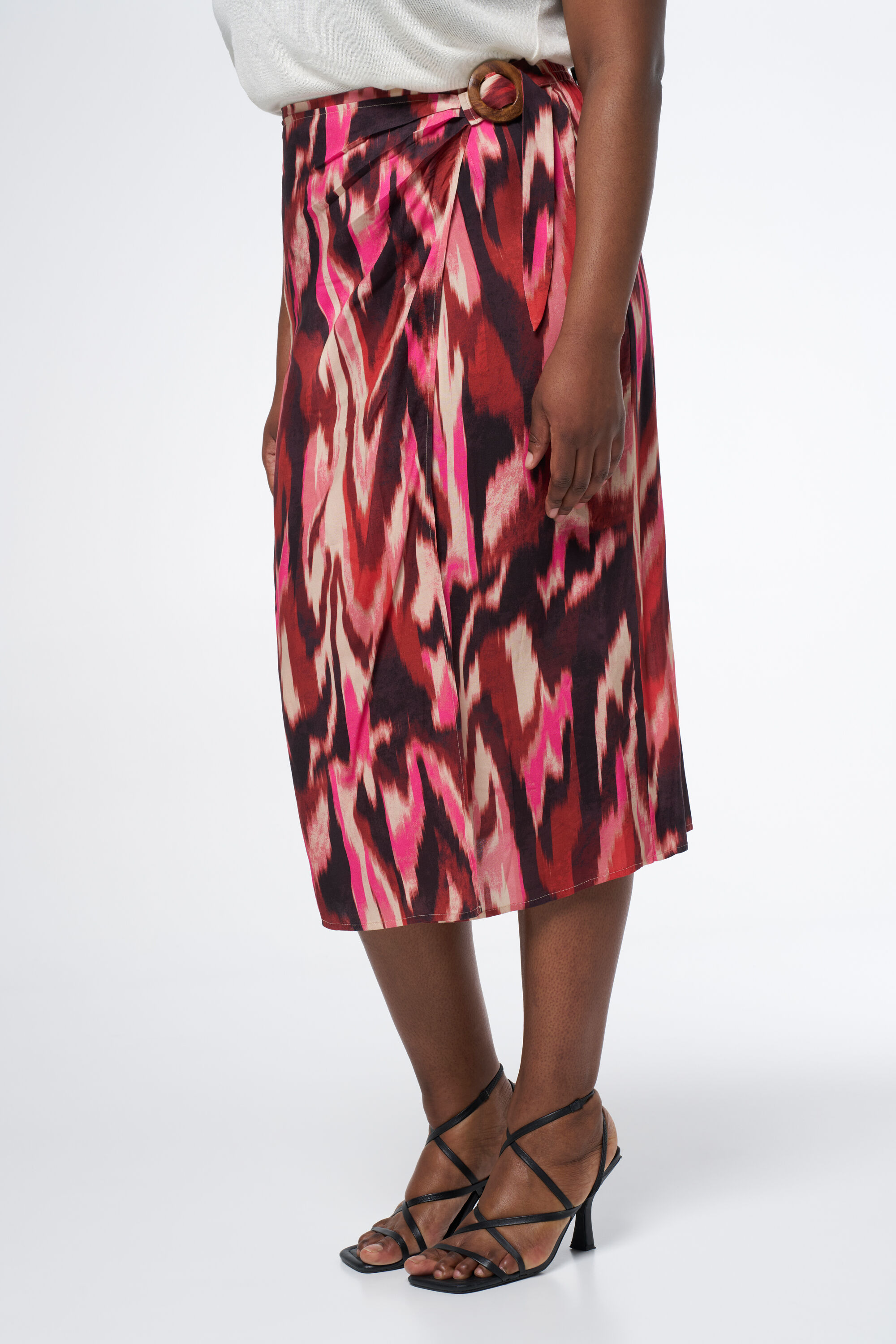 Midi rok met print image number 5