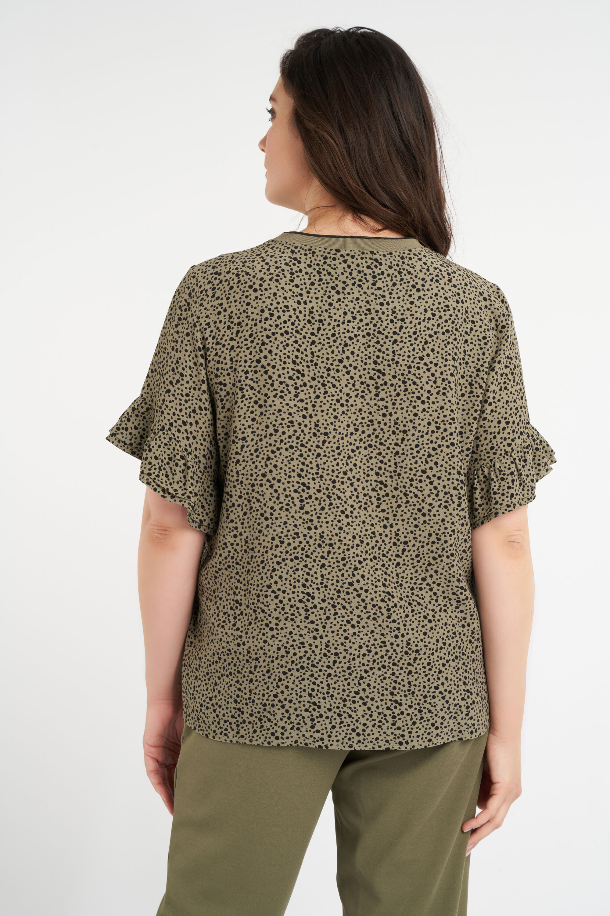 Top met ronde hals image number 3