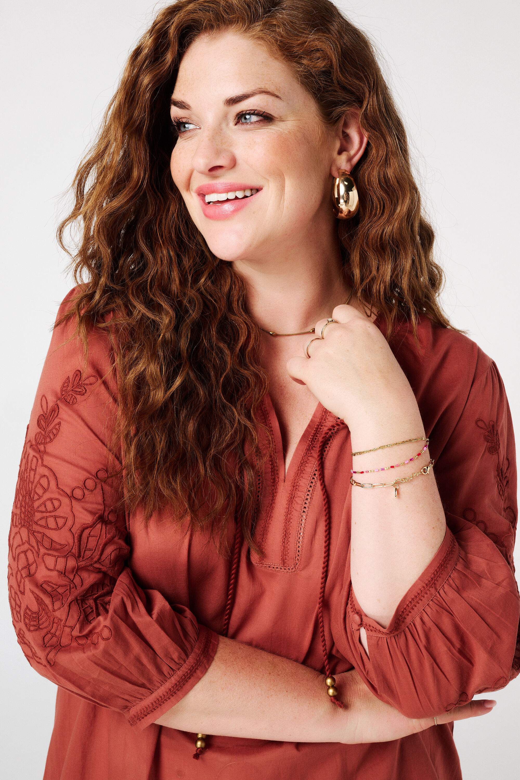 Chemisier avec broderie image number 4