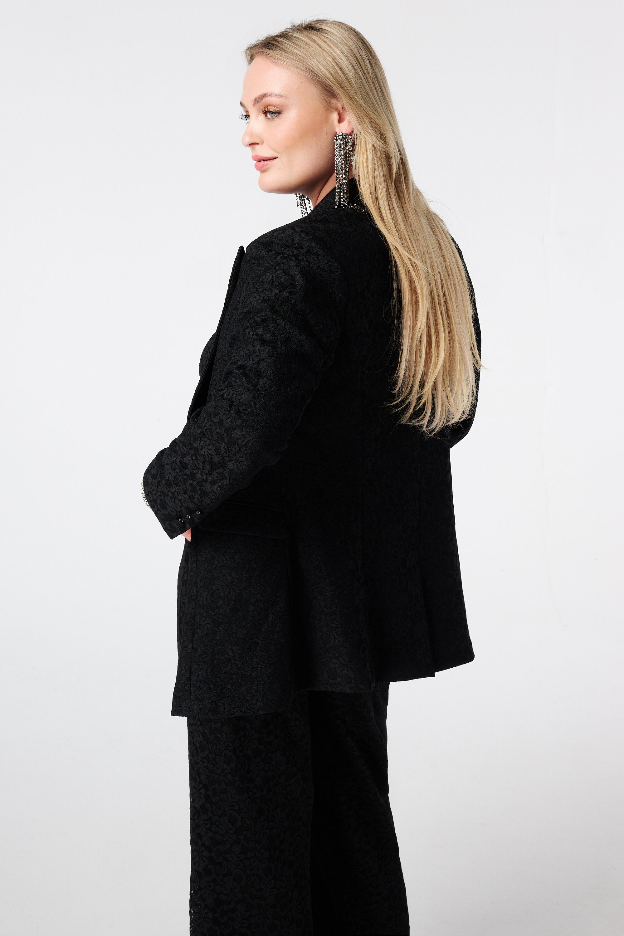 Getailleerde kanten blazer image number 3