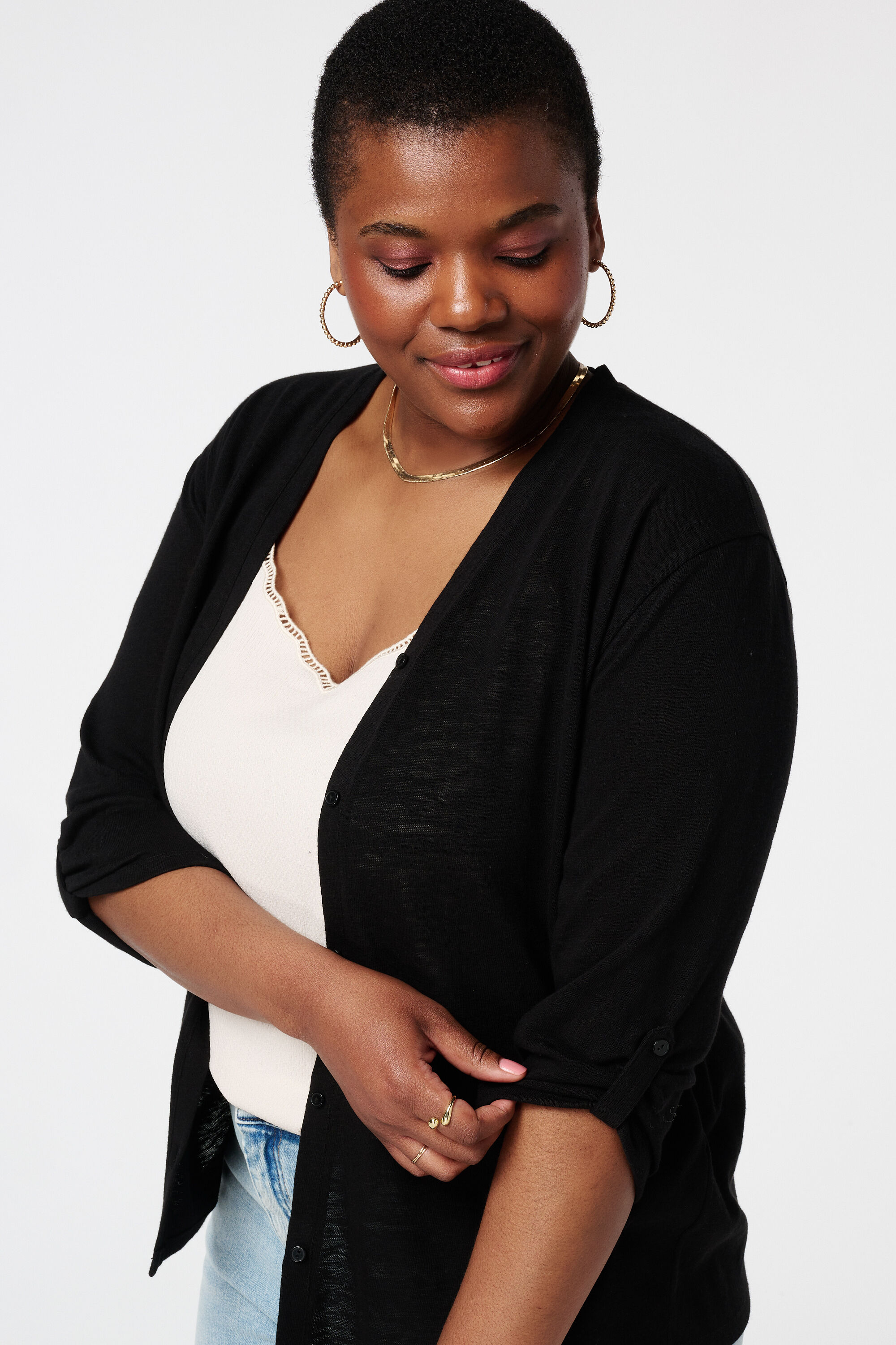 Haut avec fermeture boutonn&eacute;e image number 4