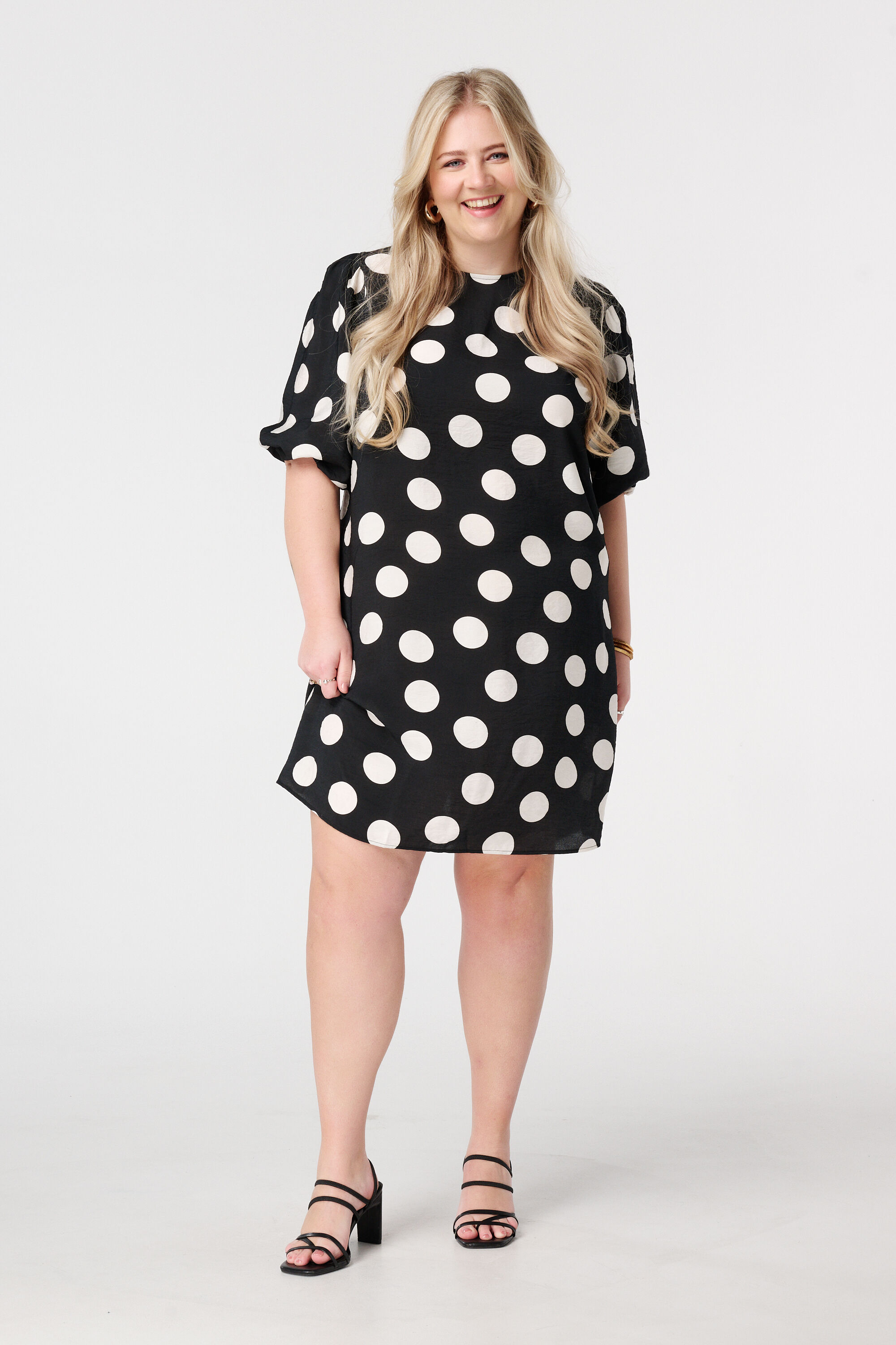 Jurk met polka dot