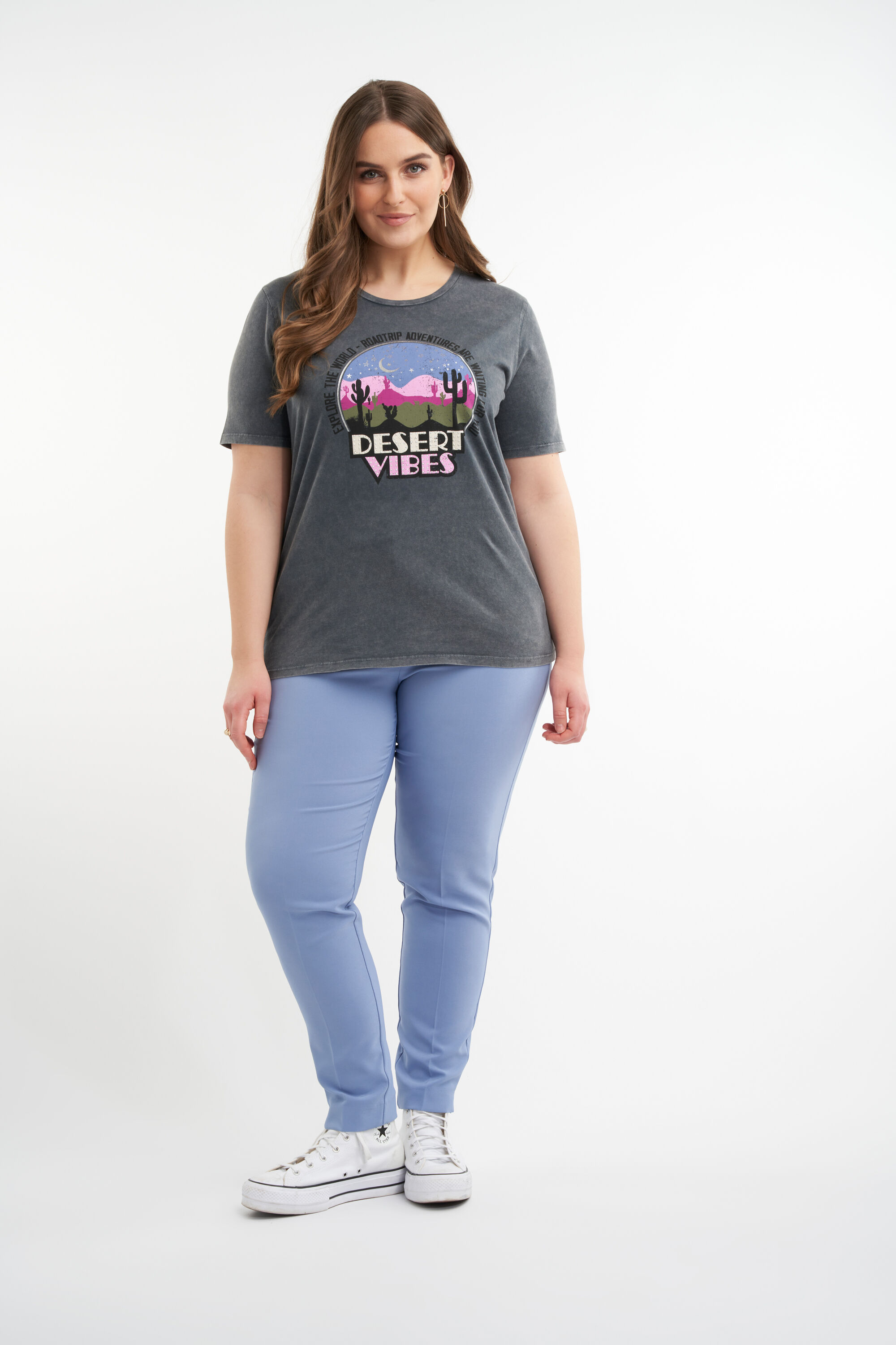 T-shirt met opdruk image number 5