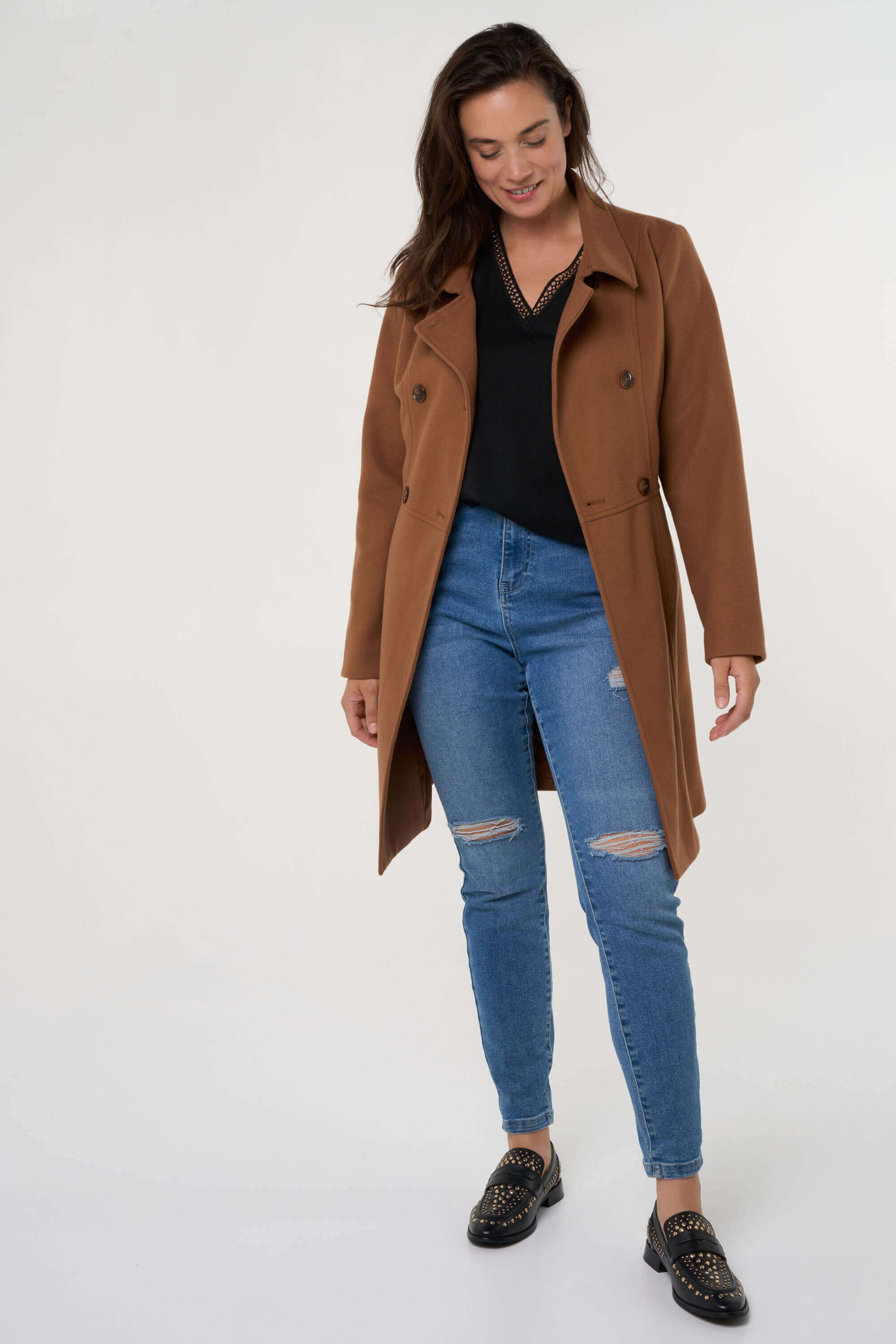 Manteau &agrave; double fermeture image number 6