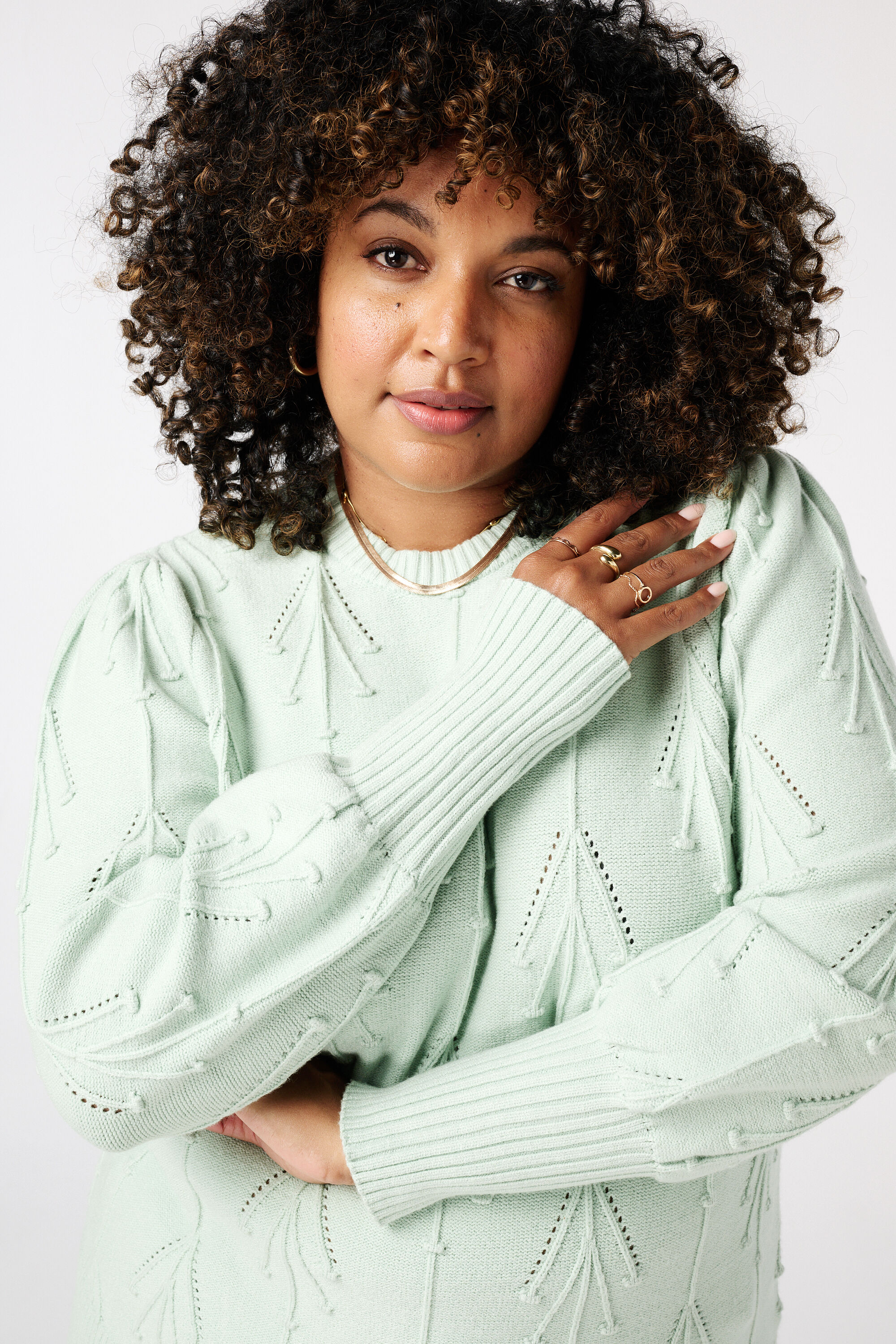 Trui met geborduurde opdruk image number 4