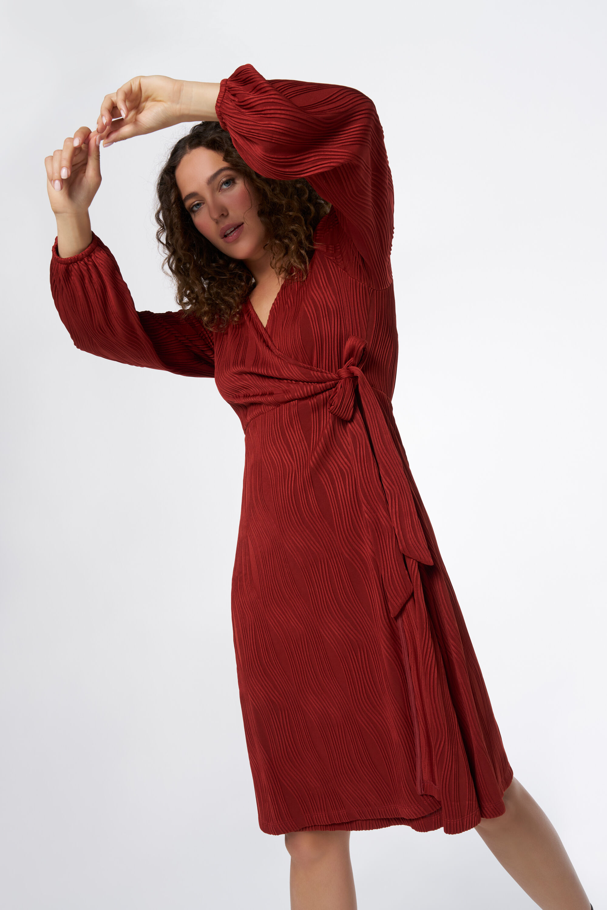 Wikkeljurk met structuur image number 6