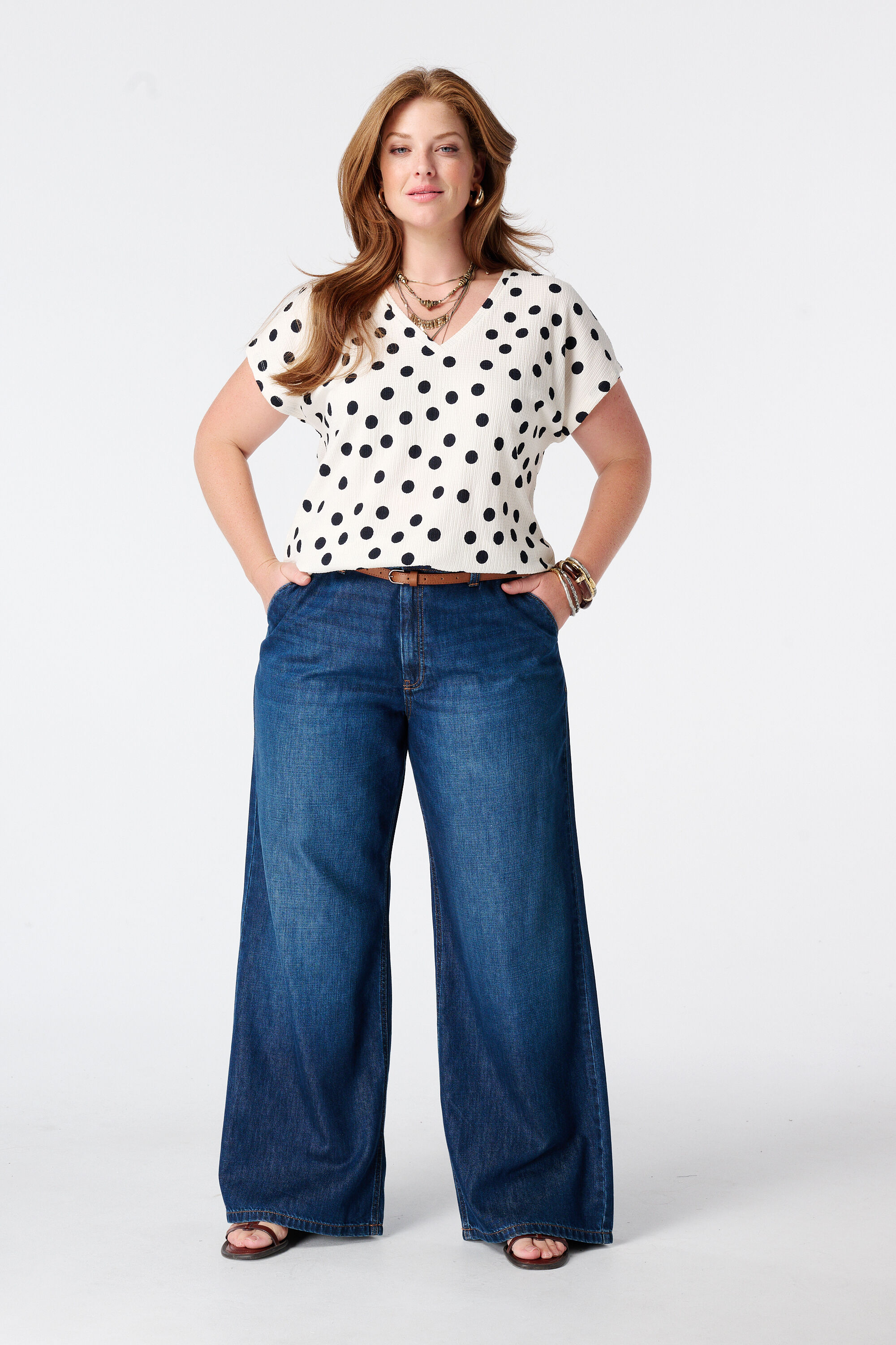 Top met polka dot image number 5