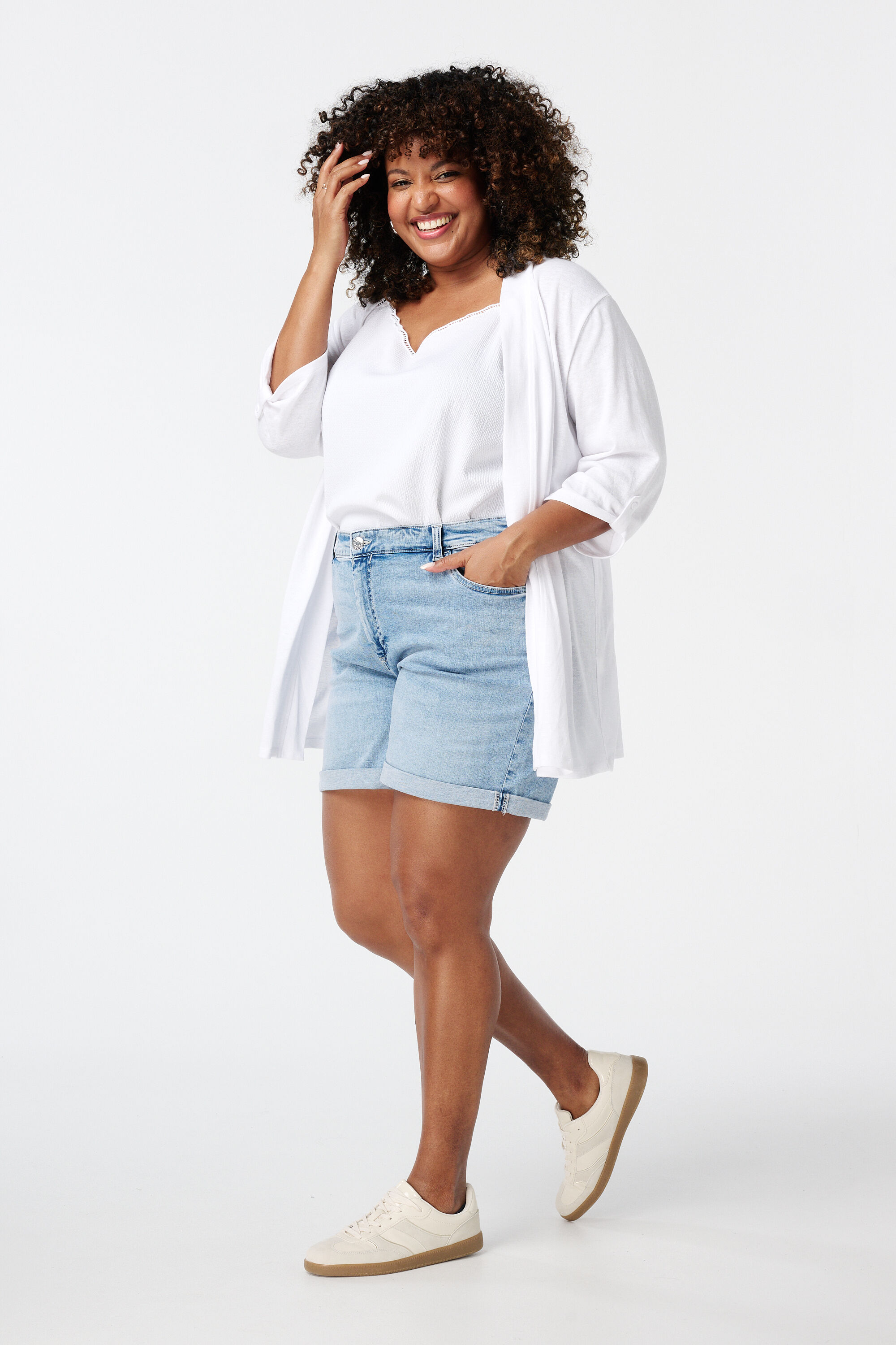 Vest met driekwartmouw image number 5