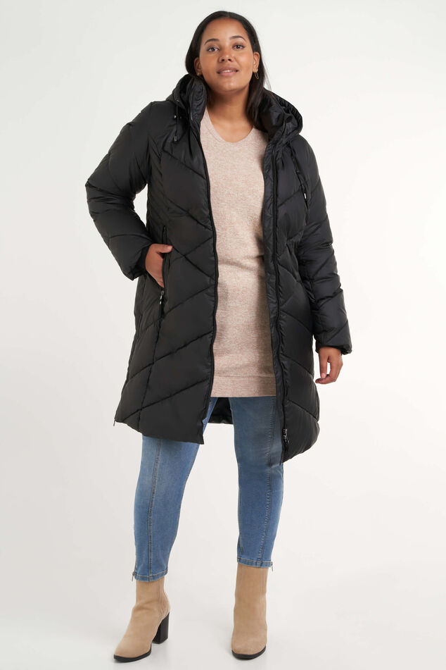 Veste longue matelassée  image number 0