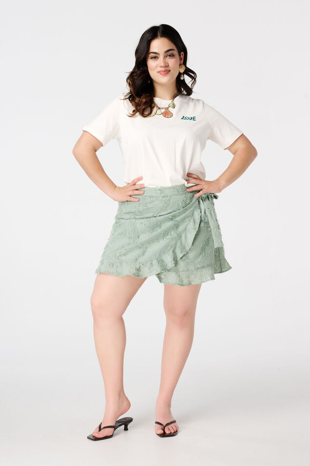 Skort met overslaglook image number 6