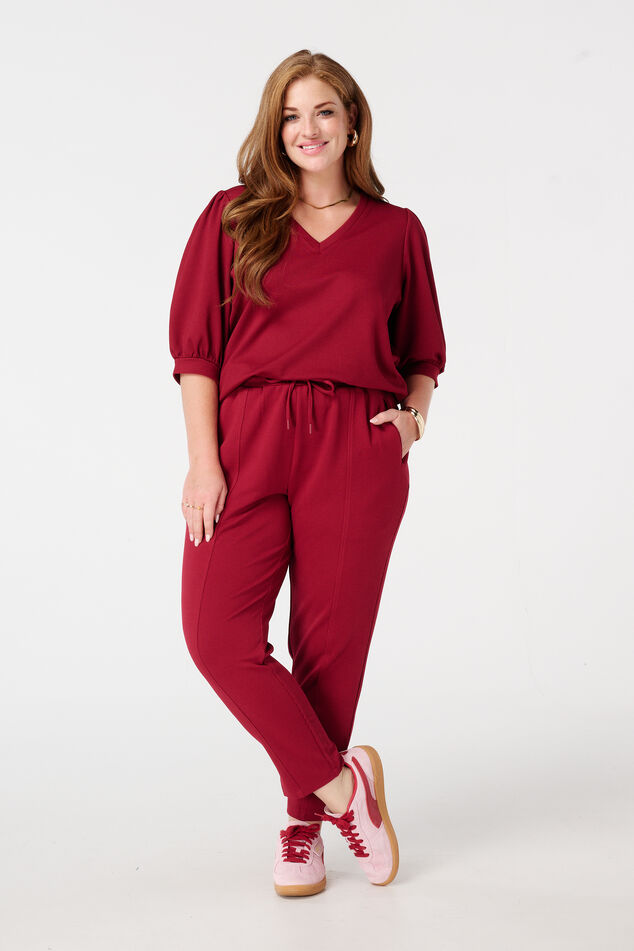 Pantalon avec couture décorative  image number 0