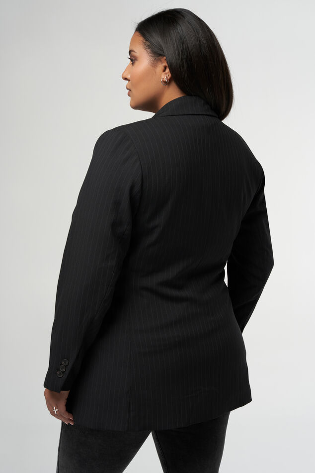 Blazer met krijtstrepen image number 4