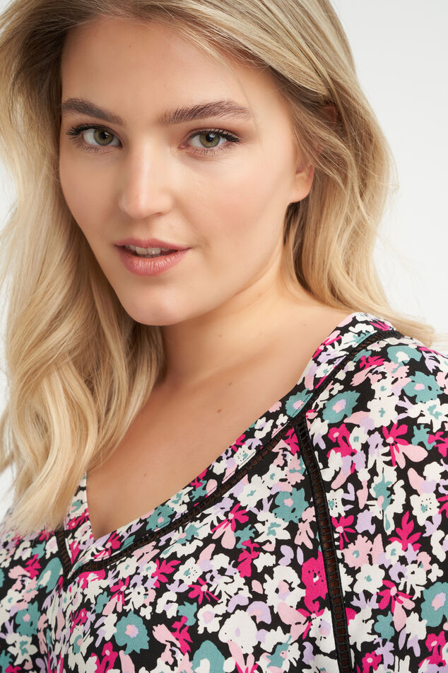 Blouse met print image number 4