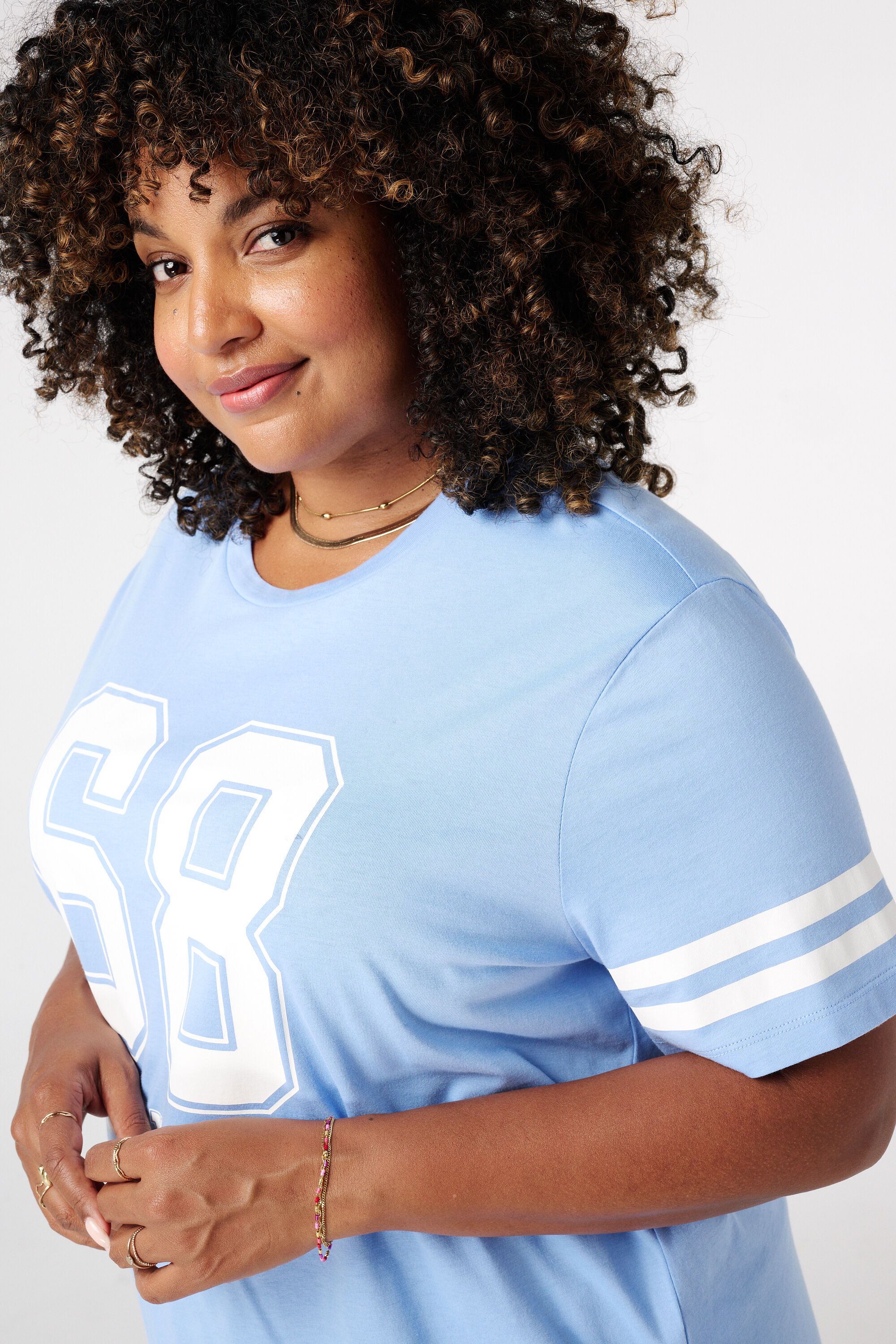 T-shirt met tekst image number 4