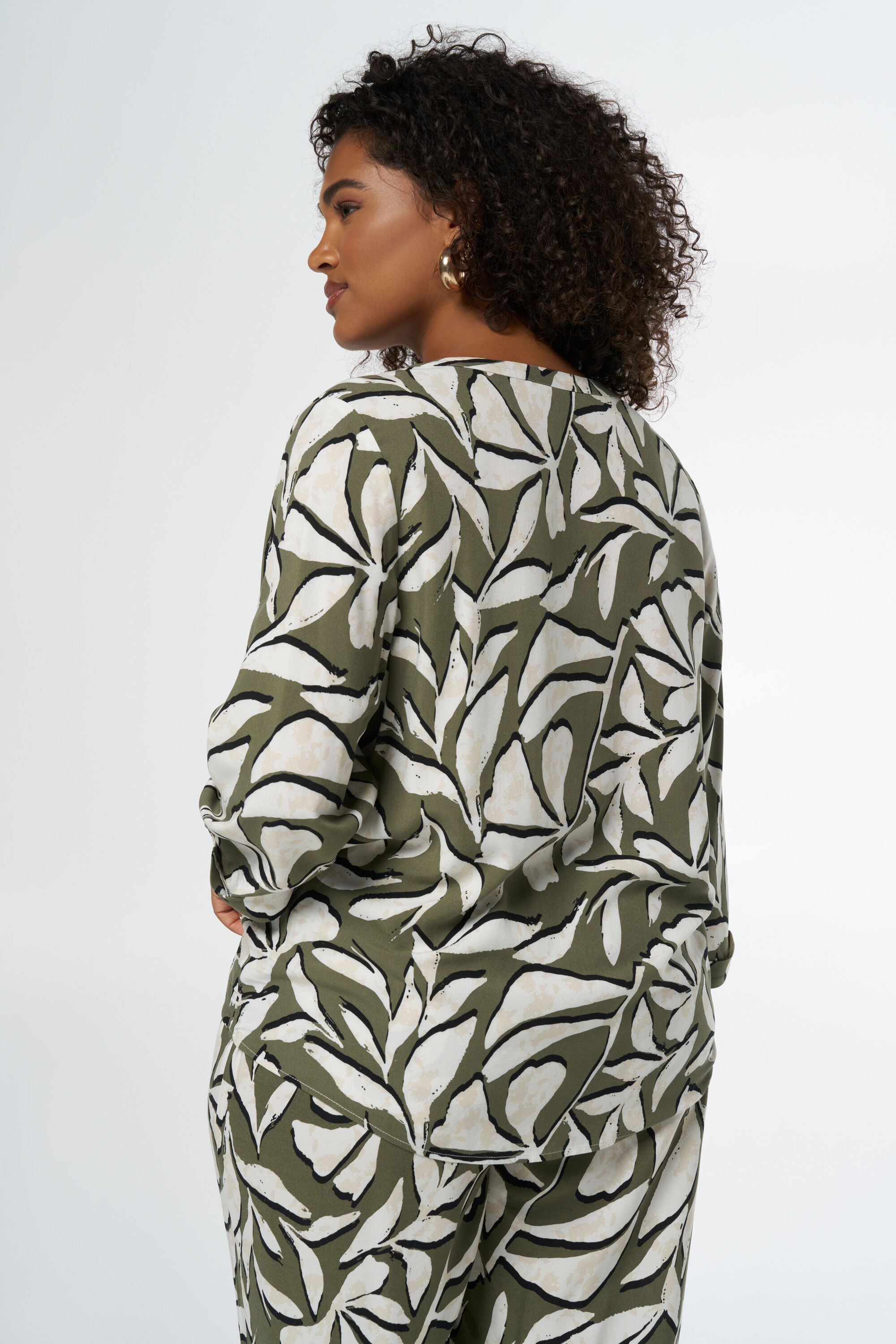 Blouse met strikdetail image number 3
