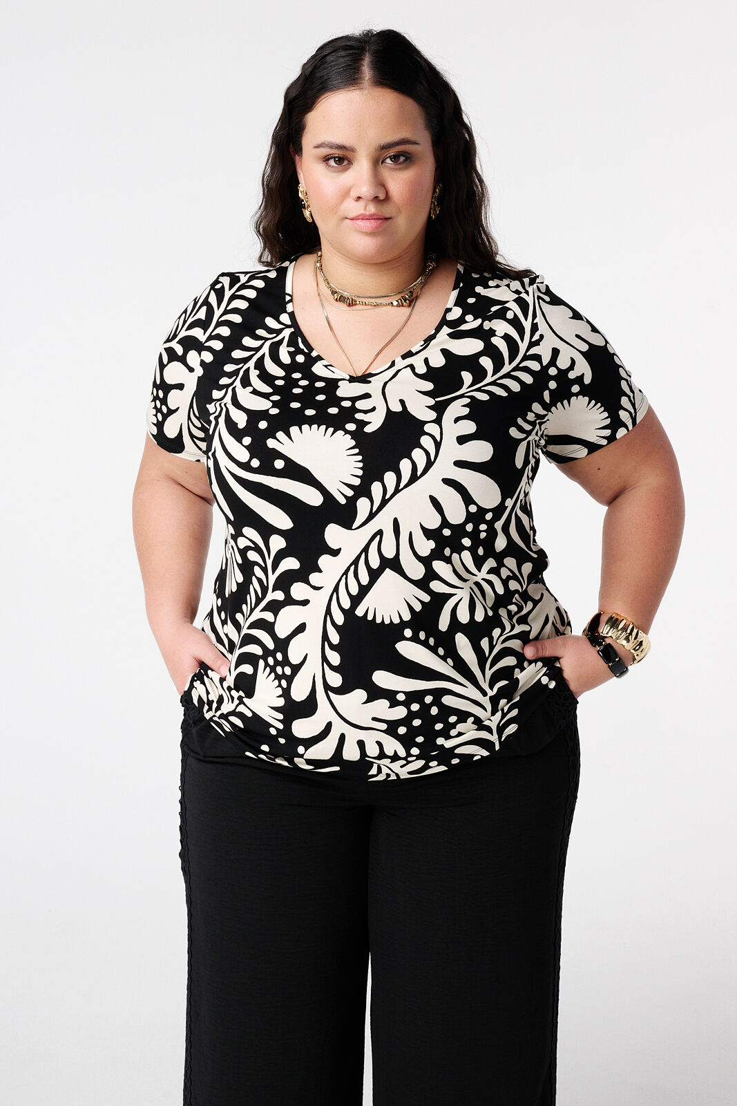 T-shirt met print image number 0